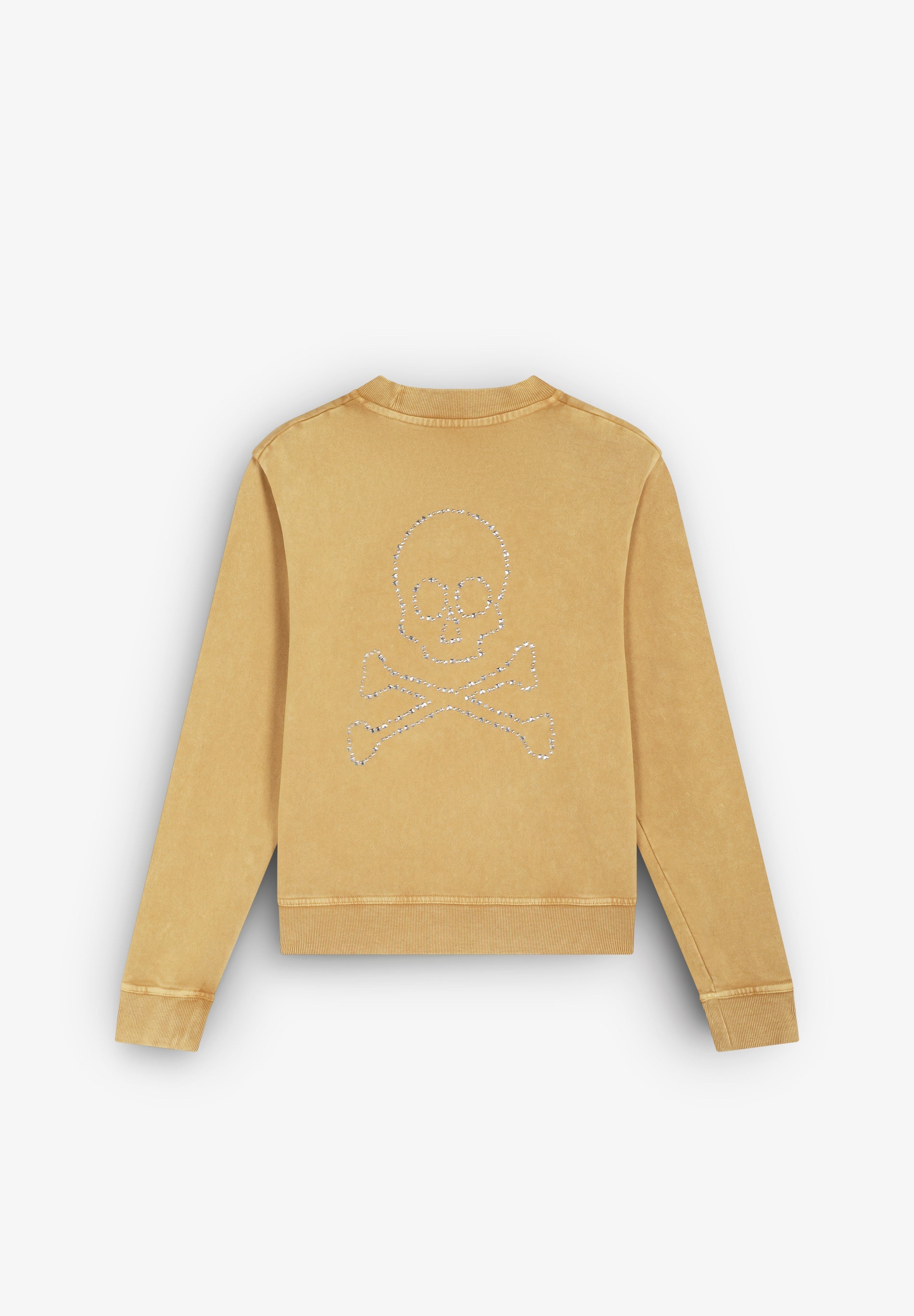 SWEATSHIRT STRASS COM SKULL