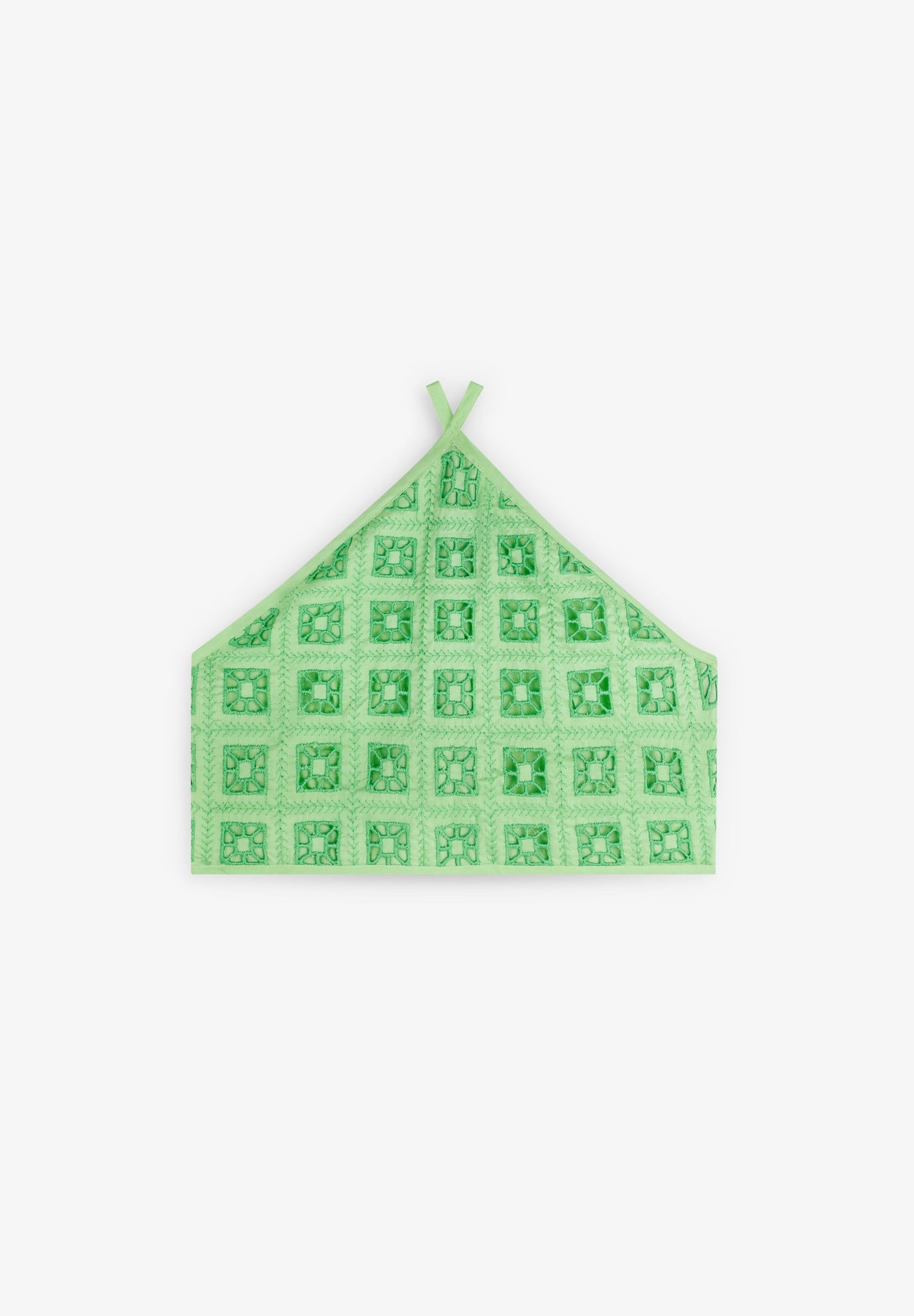 TOP HALTER PORMENORES BORDADOS
