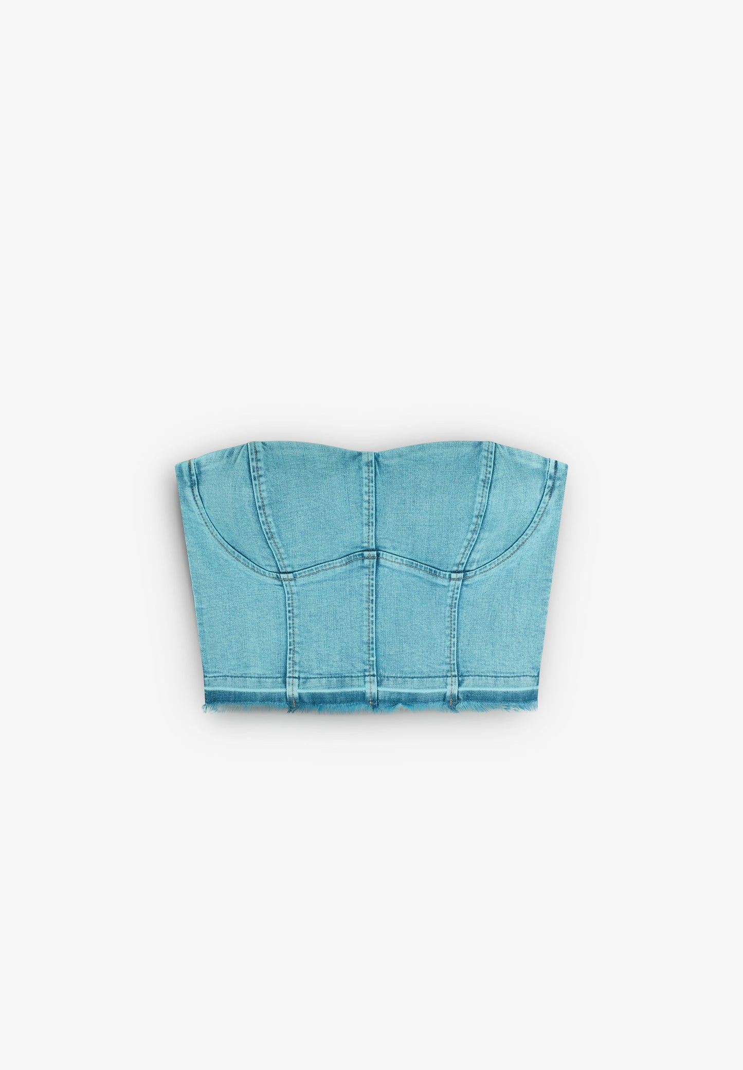 TOP CORSET DENIM
