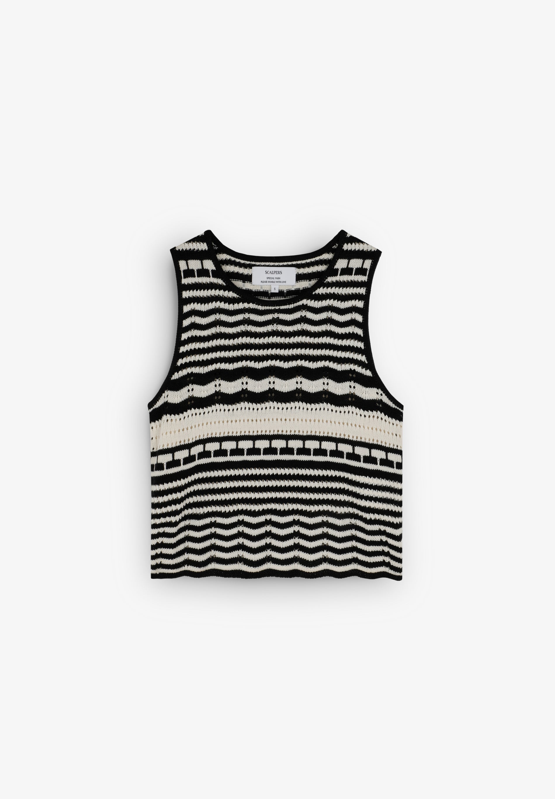 SCSTRIPES KNIT TOP