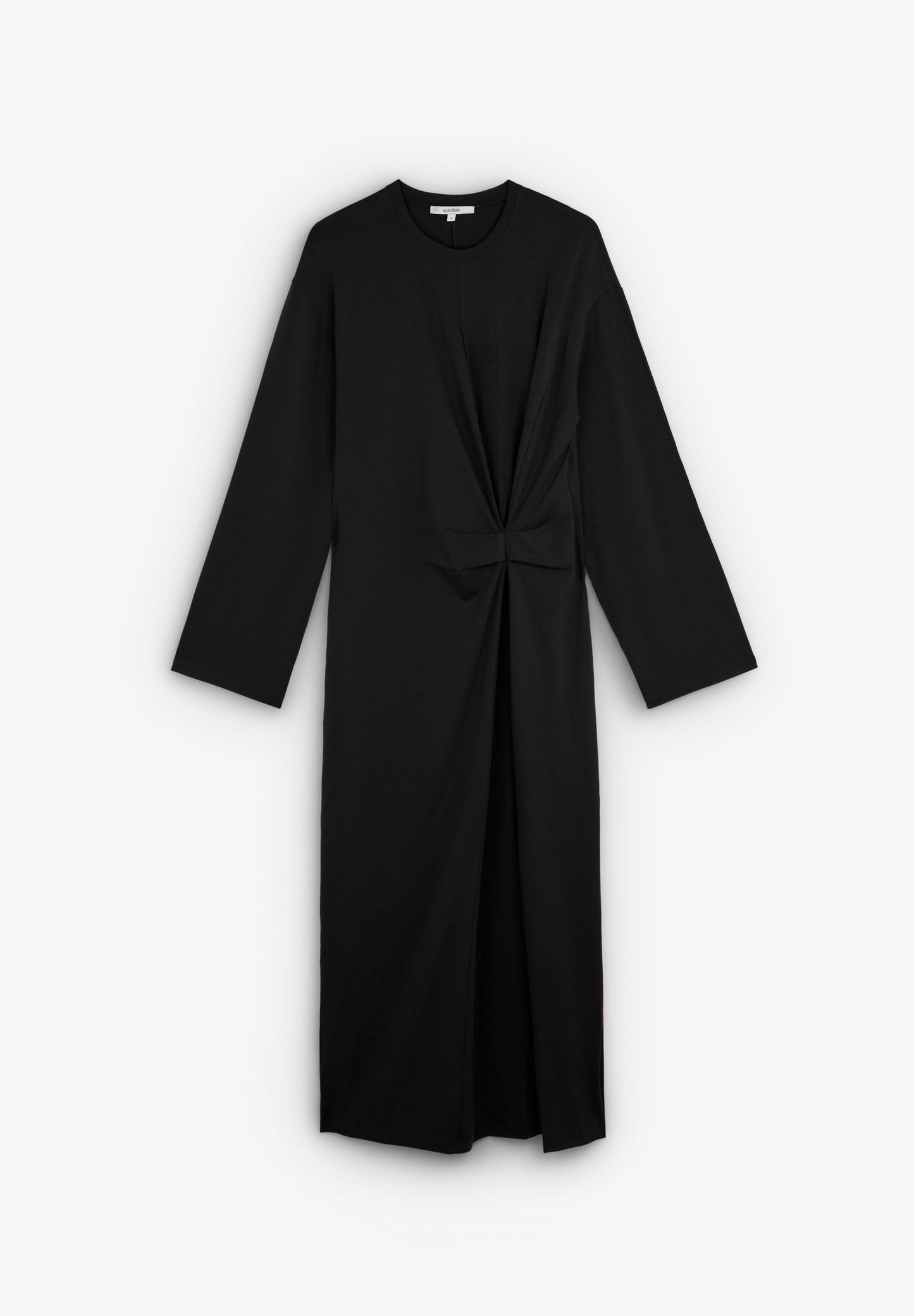 VESTIDO FLUIDO COM PORMENOR DE NÓ