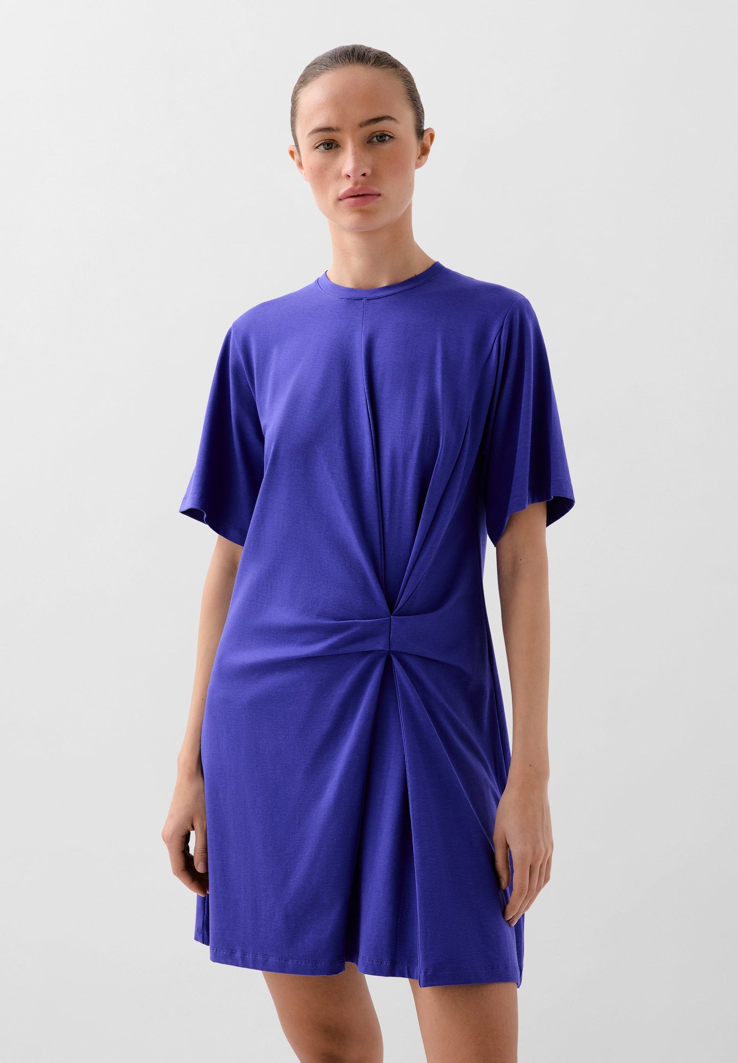 VESTIDO MINI COM PORMENOR DE NÓ