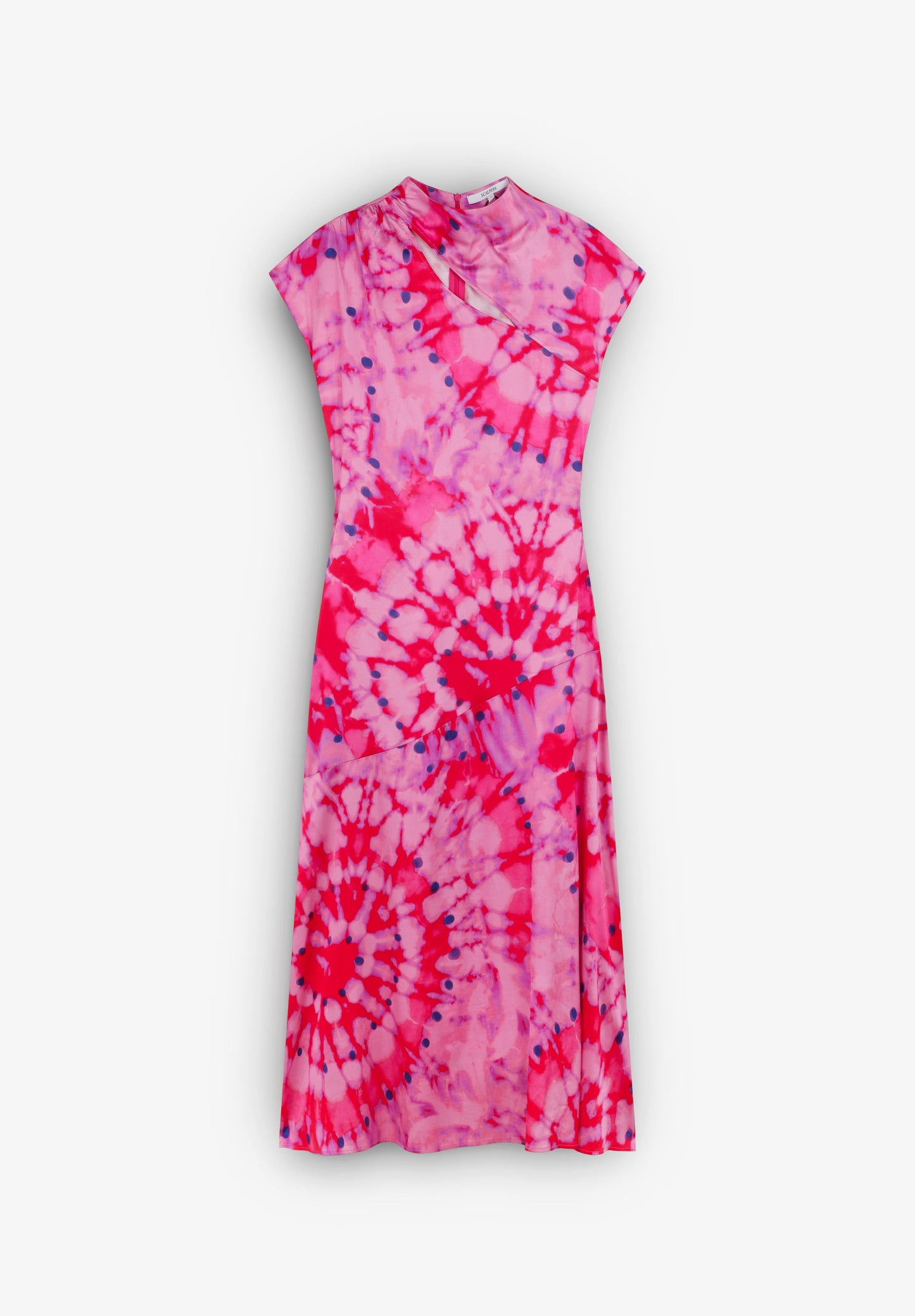 VESTIDO TIE-DYE COM ABERTURAS