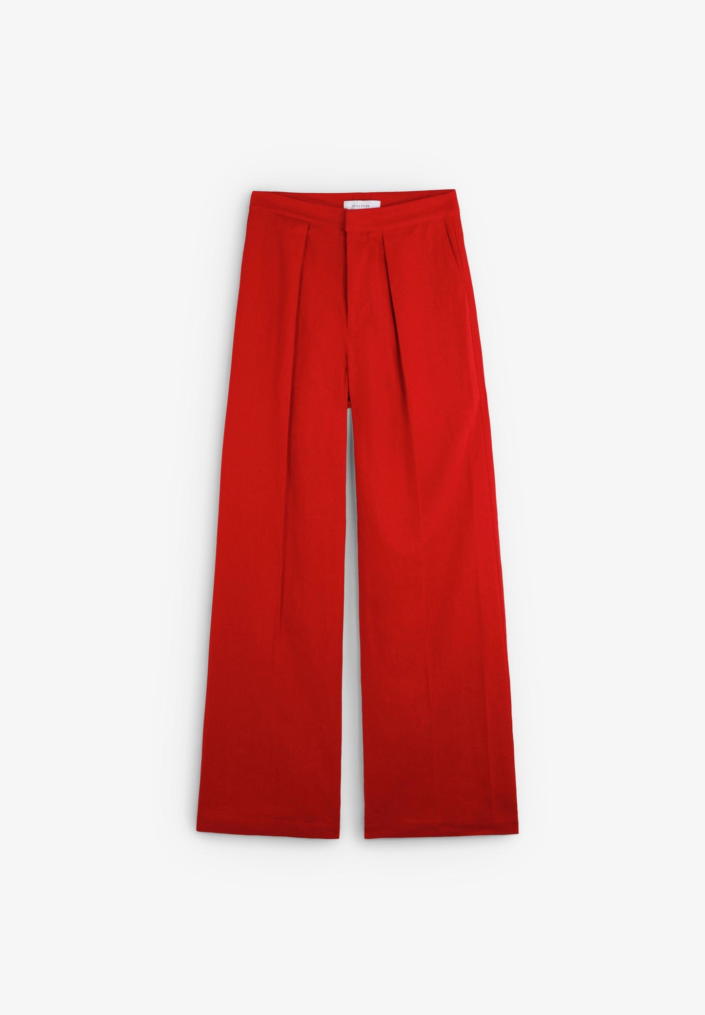 CALÇAS LINHO COM PINÇAS