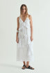 VESTIDO COM RENDA E FOLHOS