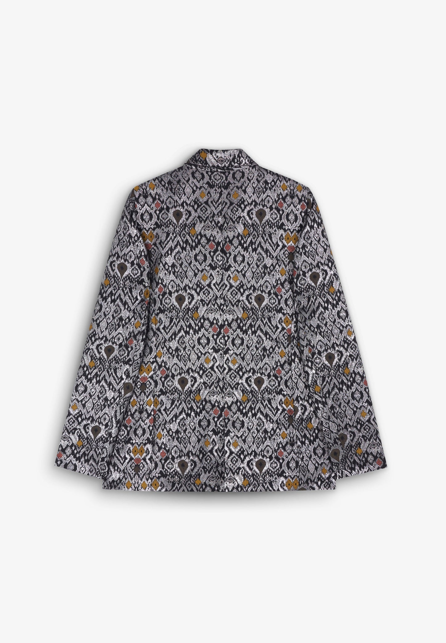 BLAZER DE JACQUARD METALIZADO