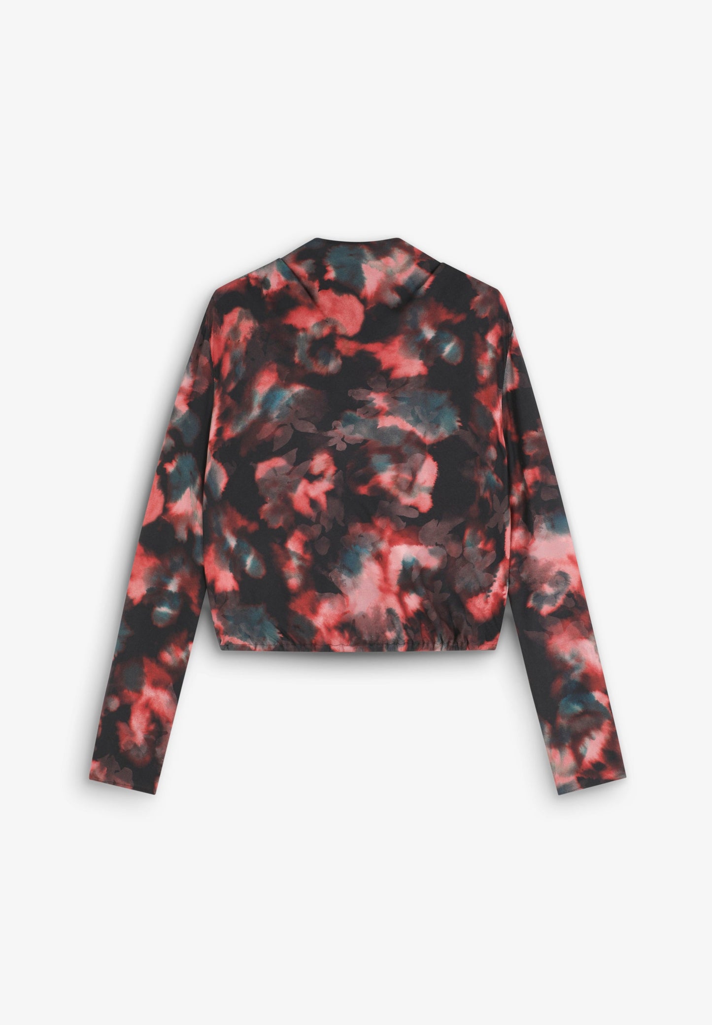 BLUSA COM PADRÃO CROPPED