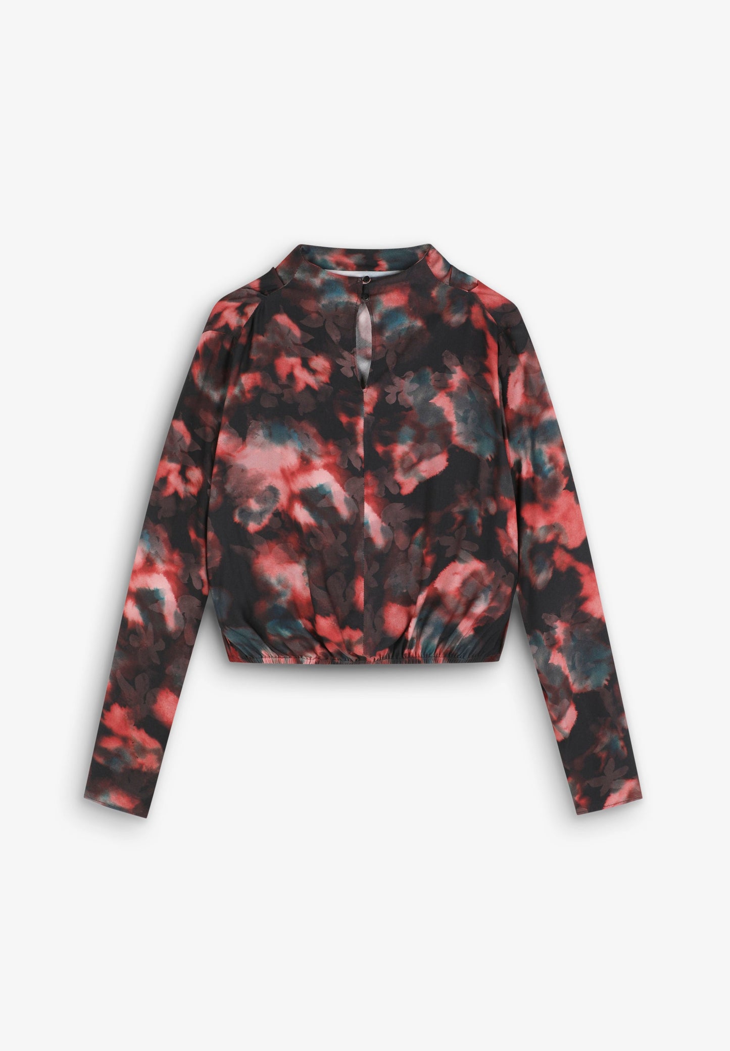 BLUSA COM PADRÃO CROPPED