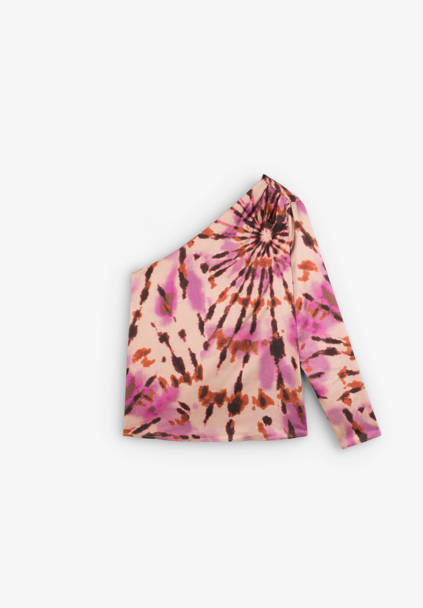 TOP ASSIMÉTRICO TIE-DYE