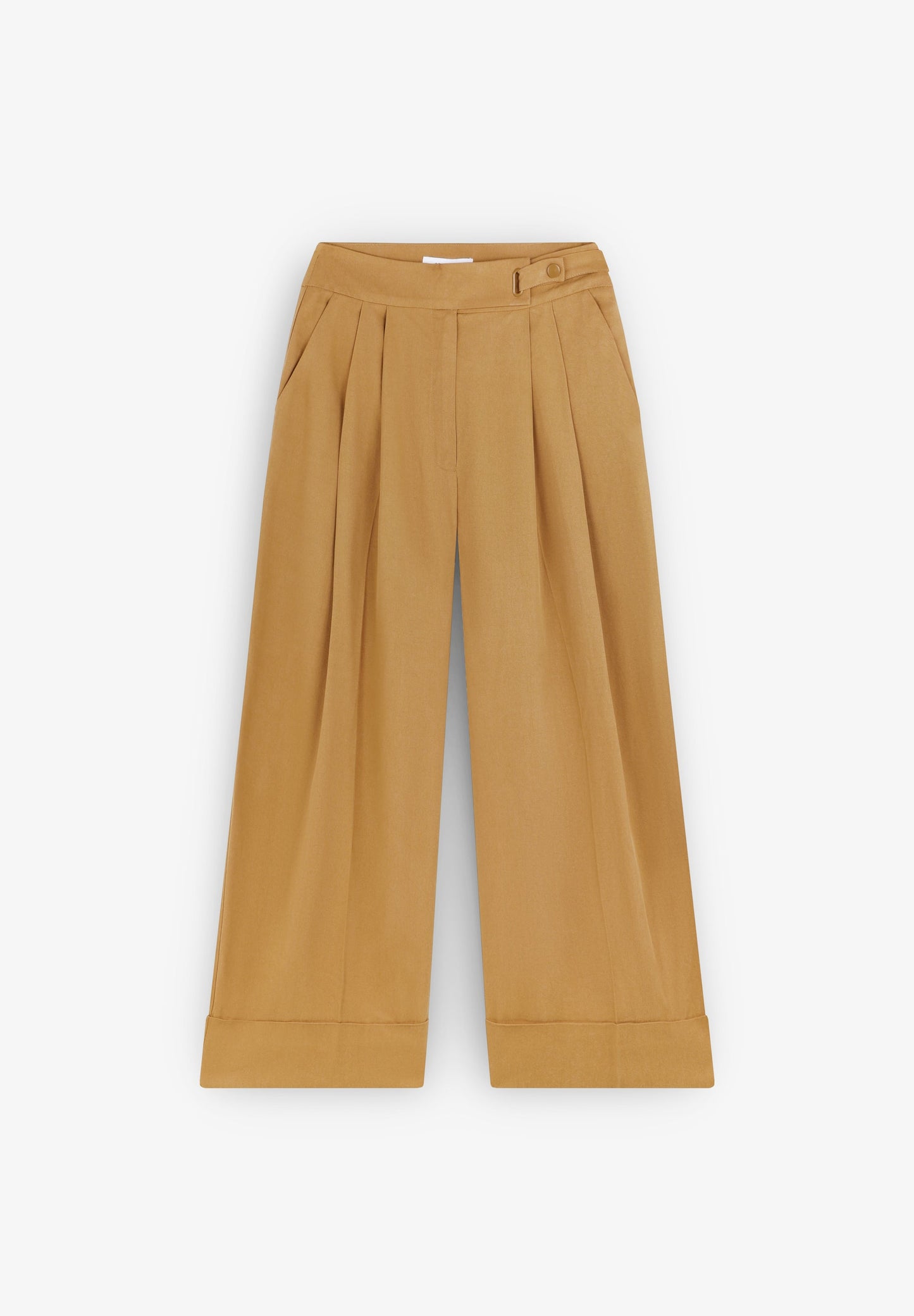 CALÇAS WIDE LEG COM PINÇA