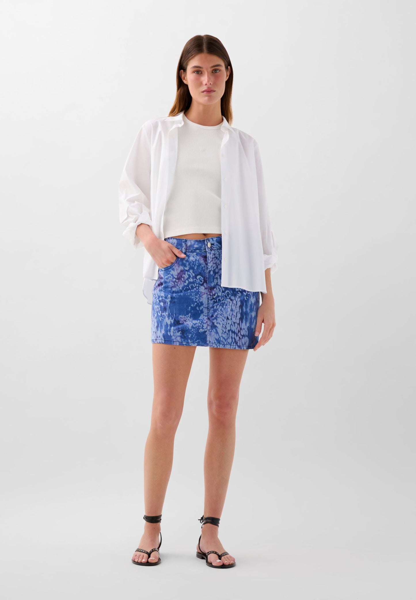 MINISSAIA JEANS ESTAMPADA
