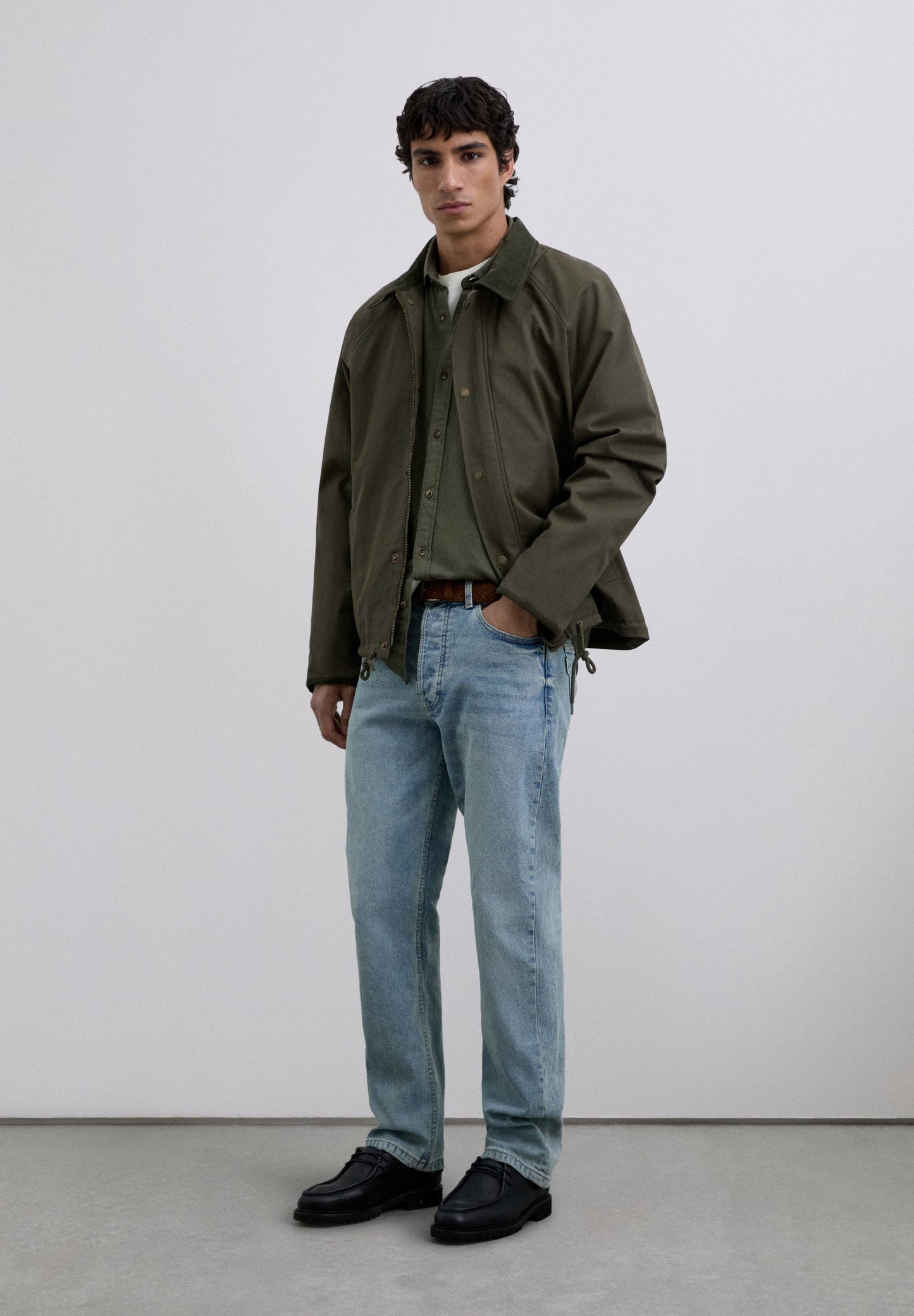 CARDIGAN COM CAPUZ EM ALGODÃO