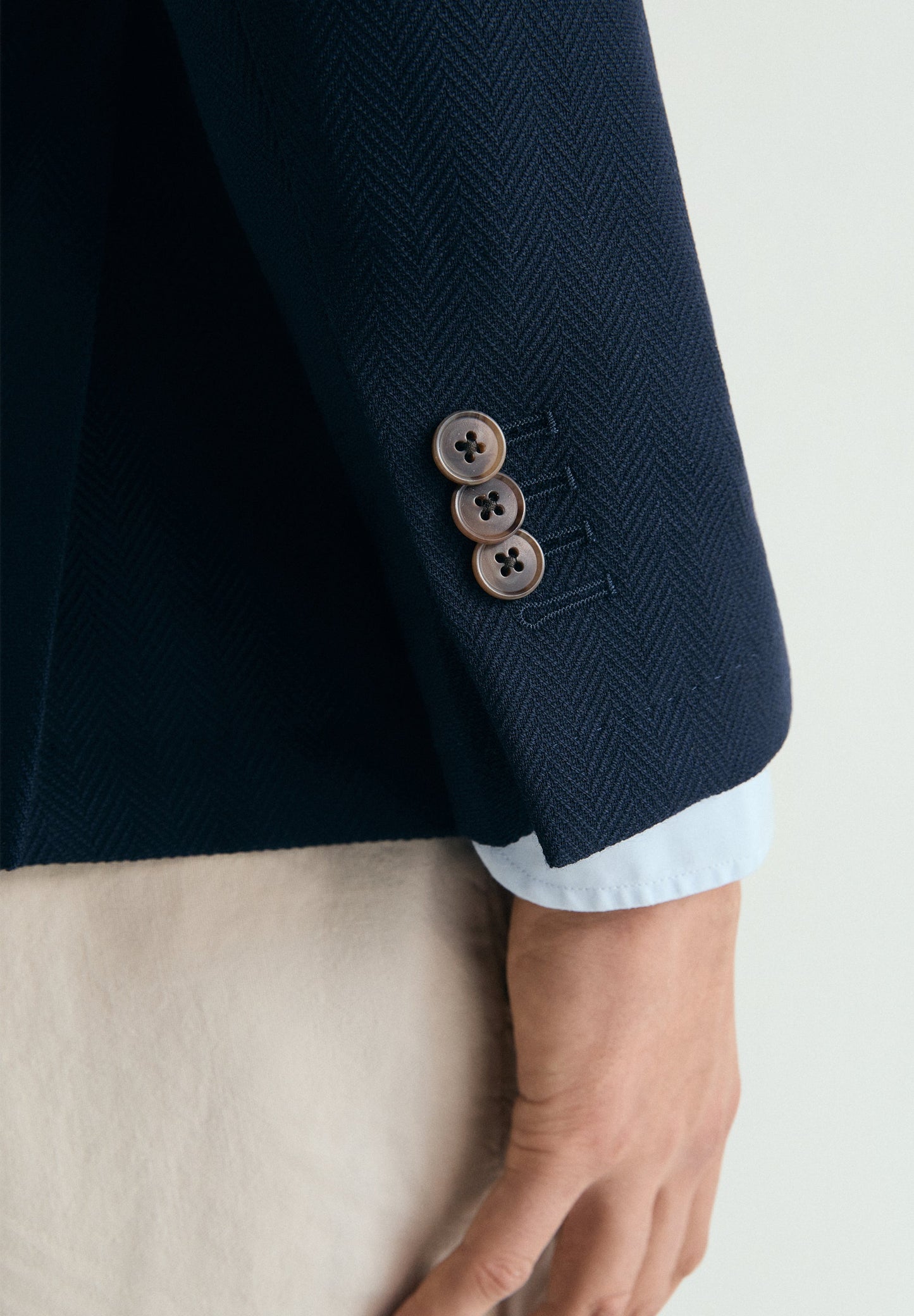 BLAZER LISO DE LÃ