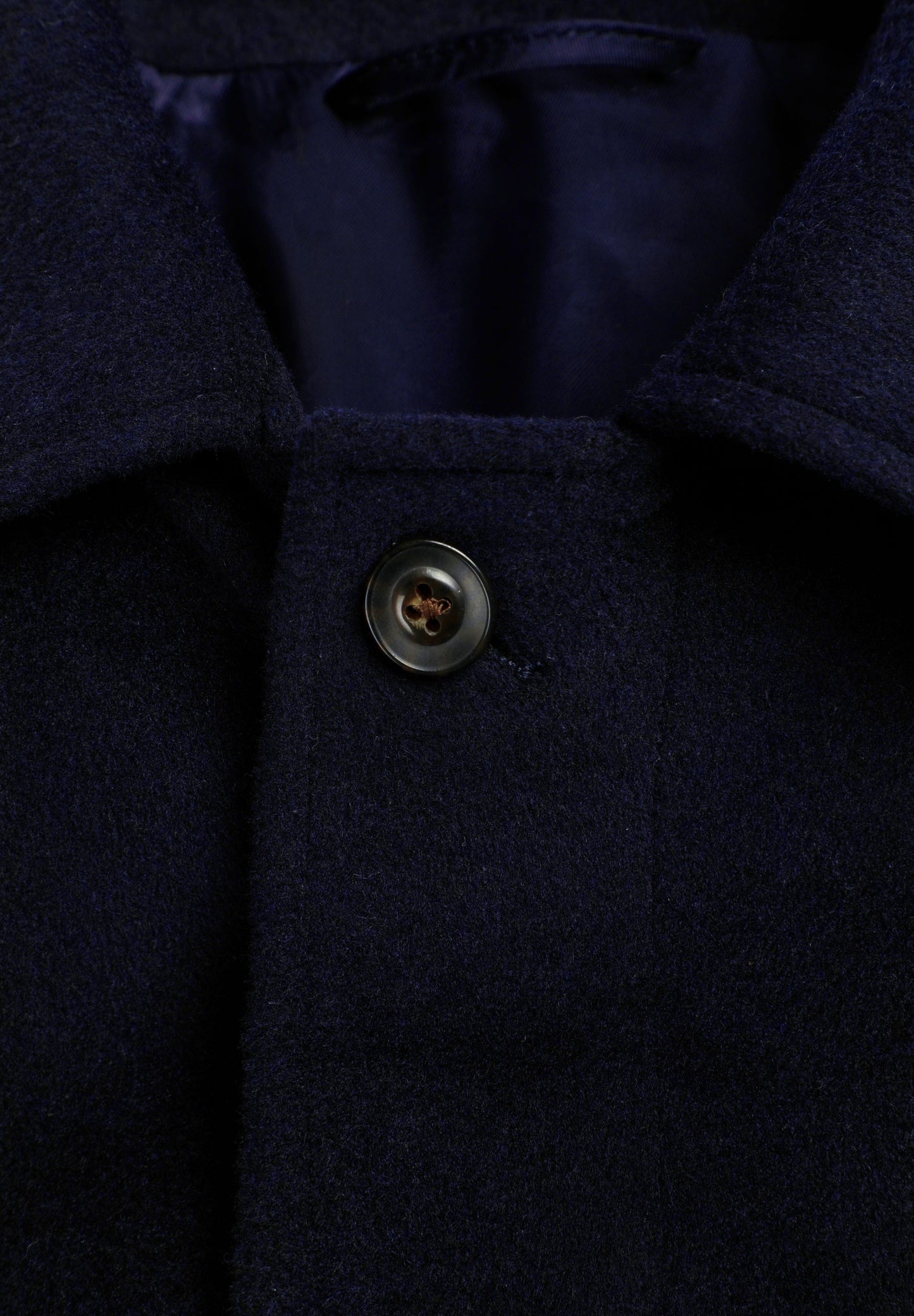 CASACO COMPRIDO MISTURA LÃ