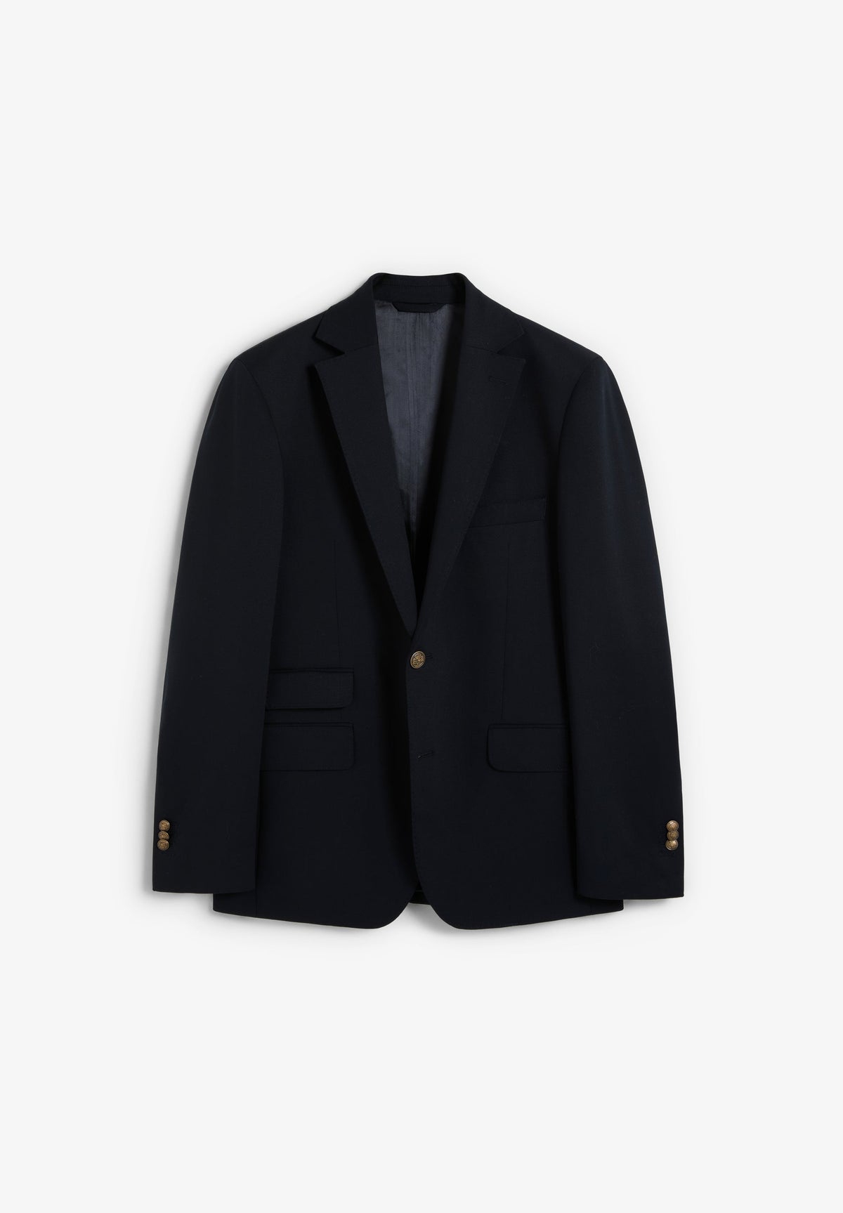 BLAZER DE LÃ COM BOLSOS