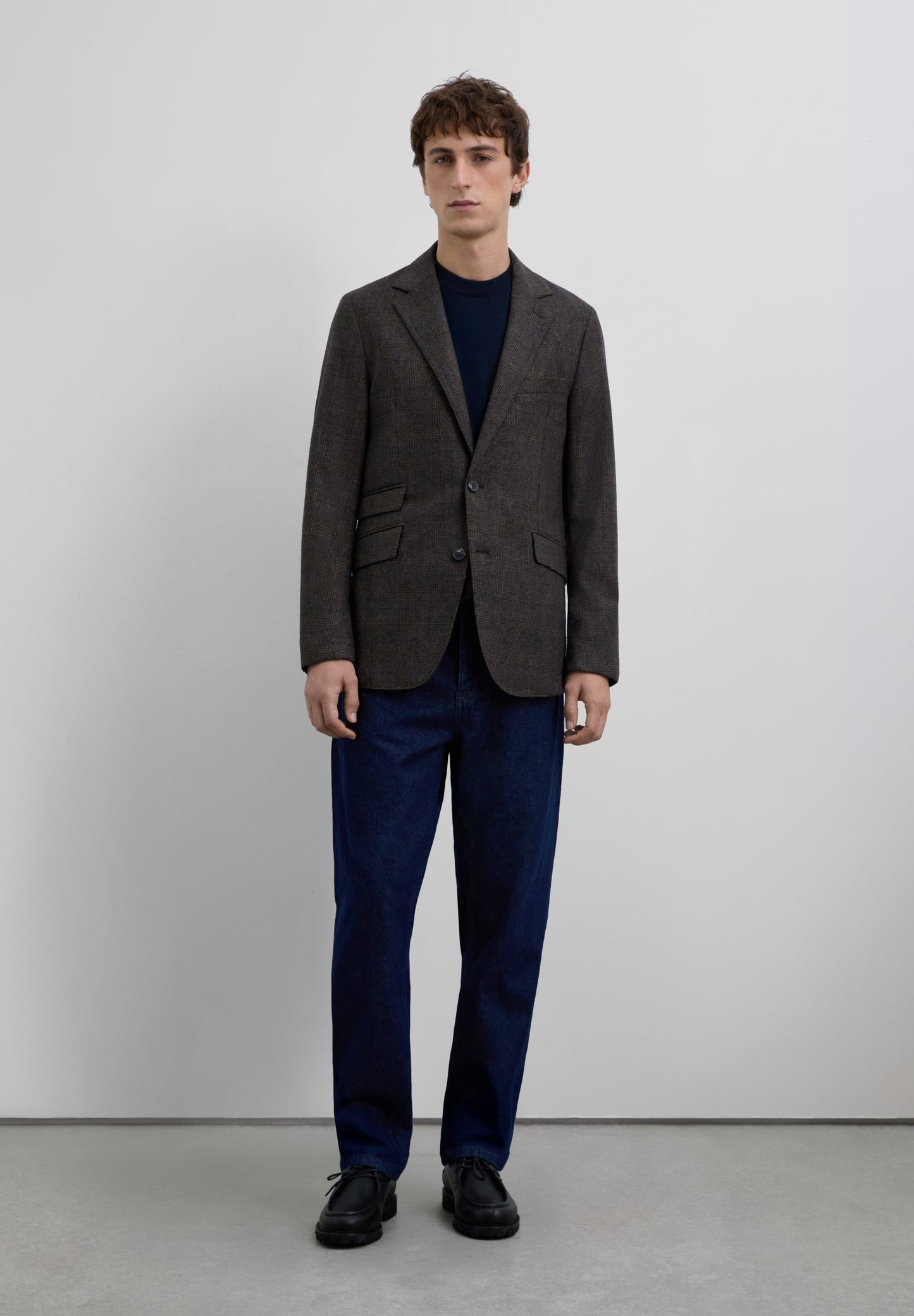 BLAZER XADREZ EM LÃ