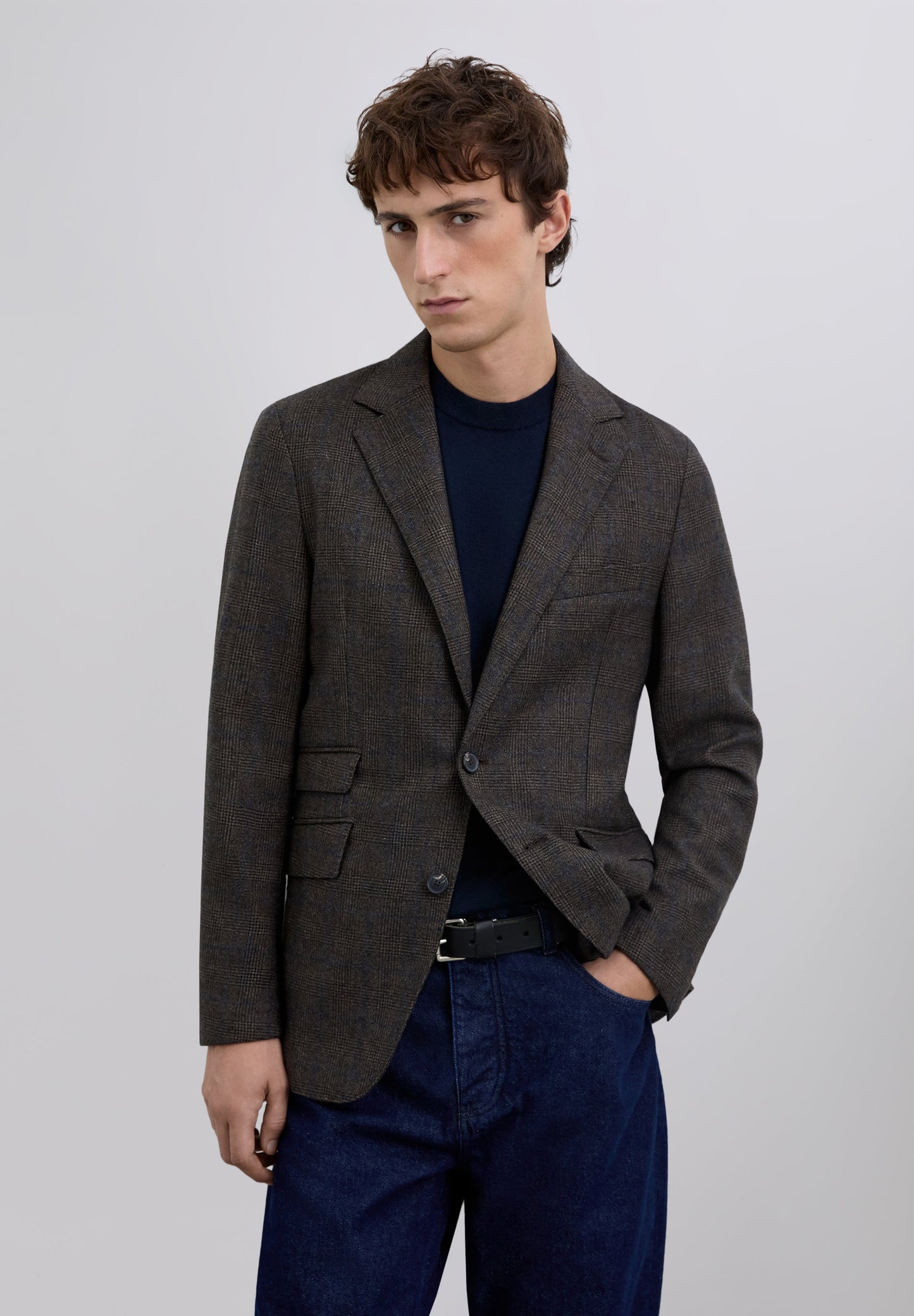 BLAZER XADREZ EM LÃ