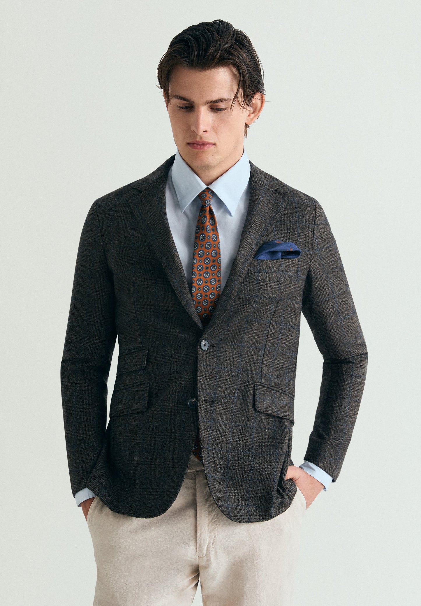 BLAZER XADREZ EM LÃ