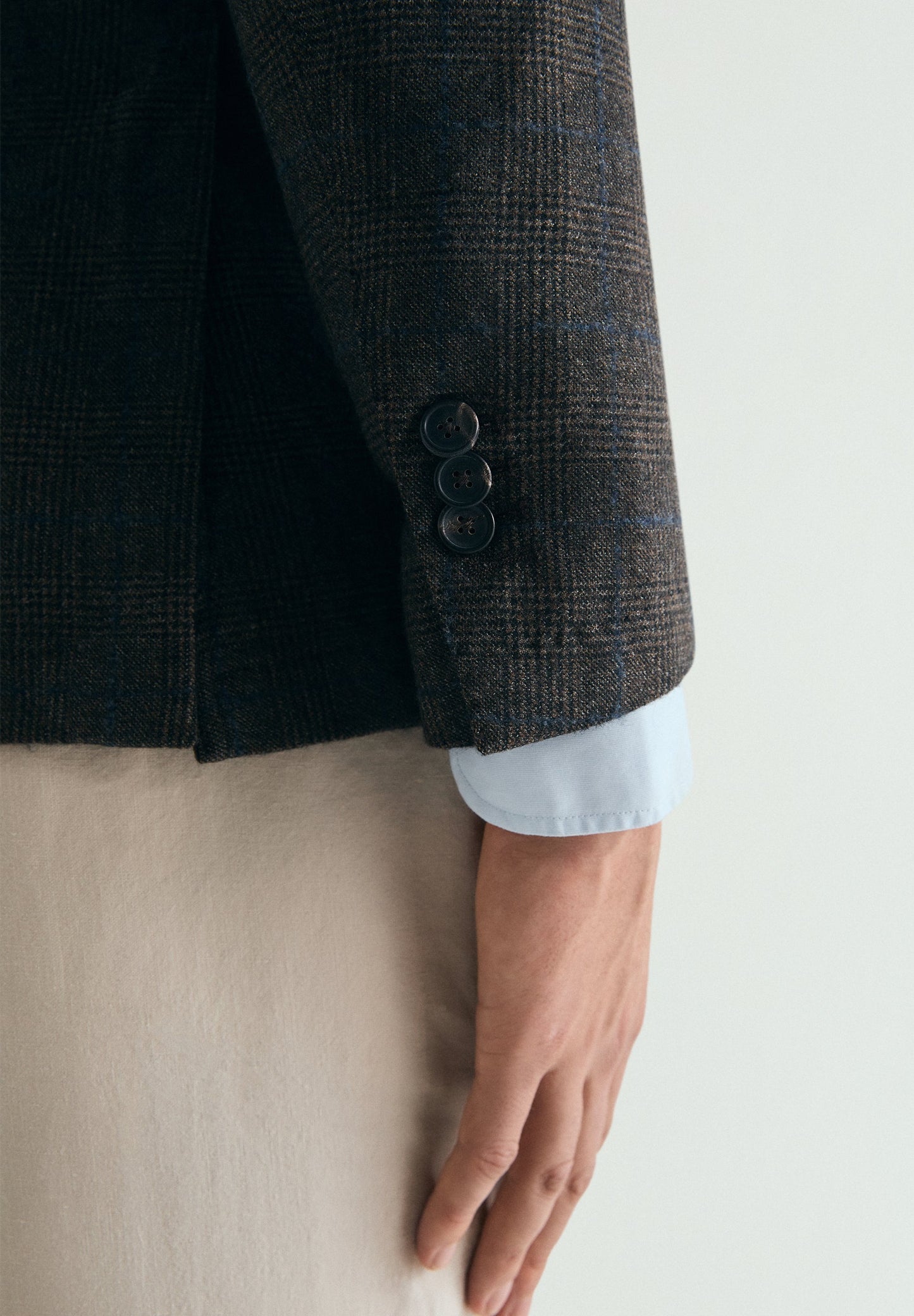 BLAZER XADREZ EM LÃ