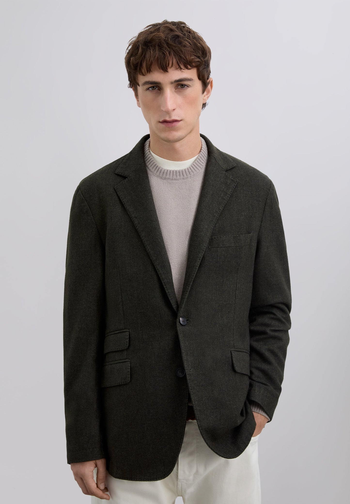BLAZER ESPIGA EM LÃ