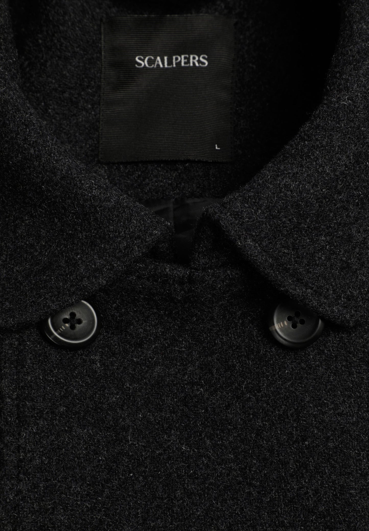 CASACO CRUZADO DE LÃ