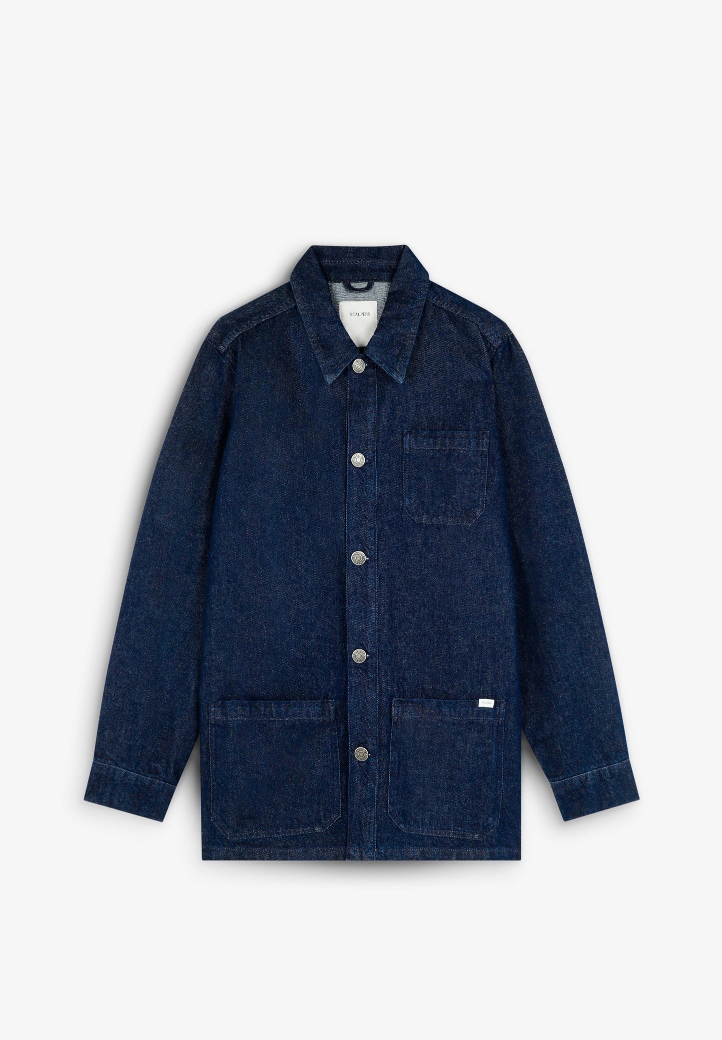 CASACO JEANS EFEITO DESBOTADO