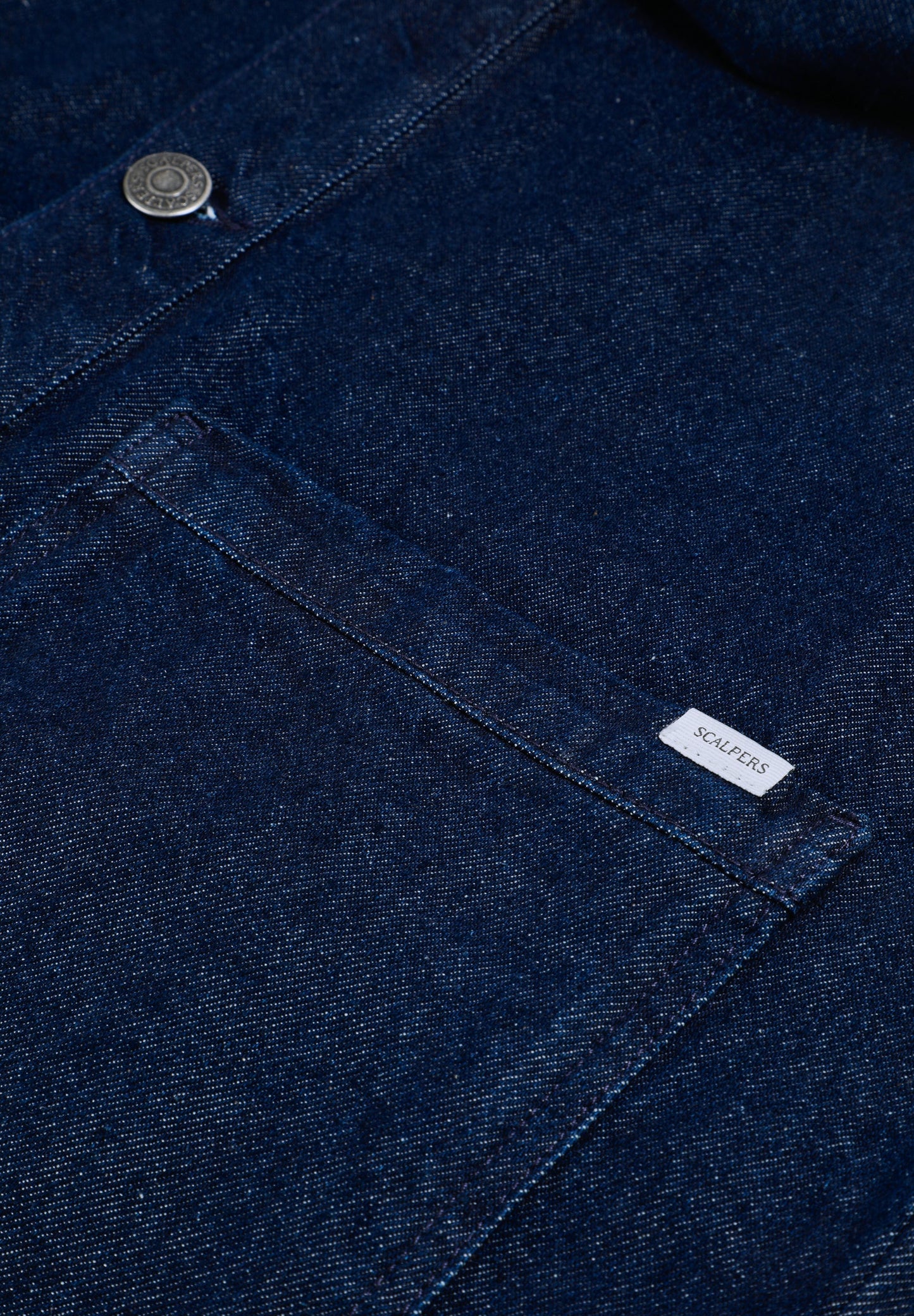 CASACO JEANS EFEITO DESBOTADO