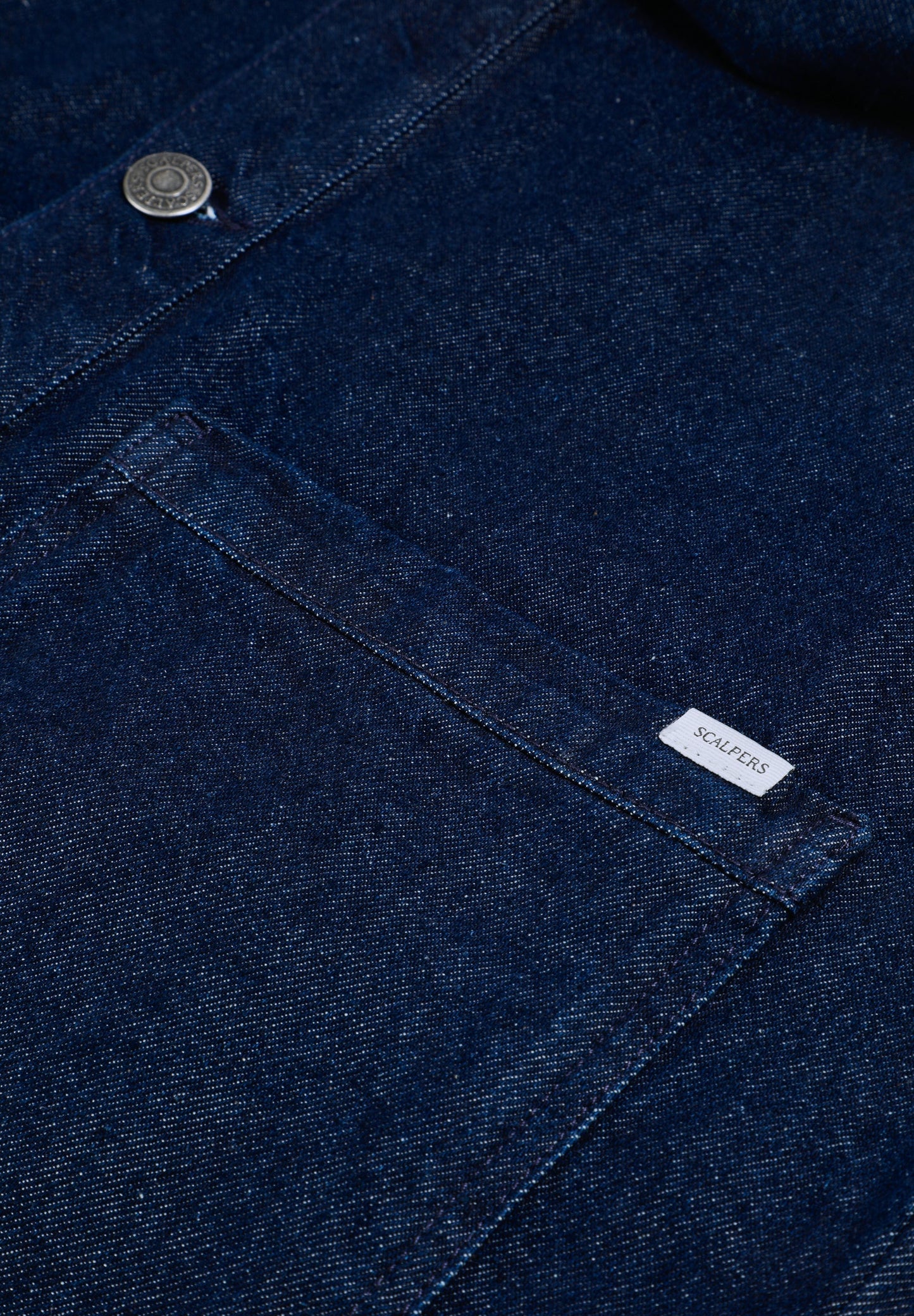 CASACO JEANS EFEITO DESBOTADO