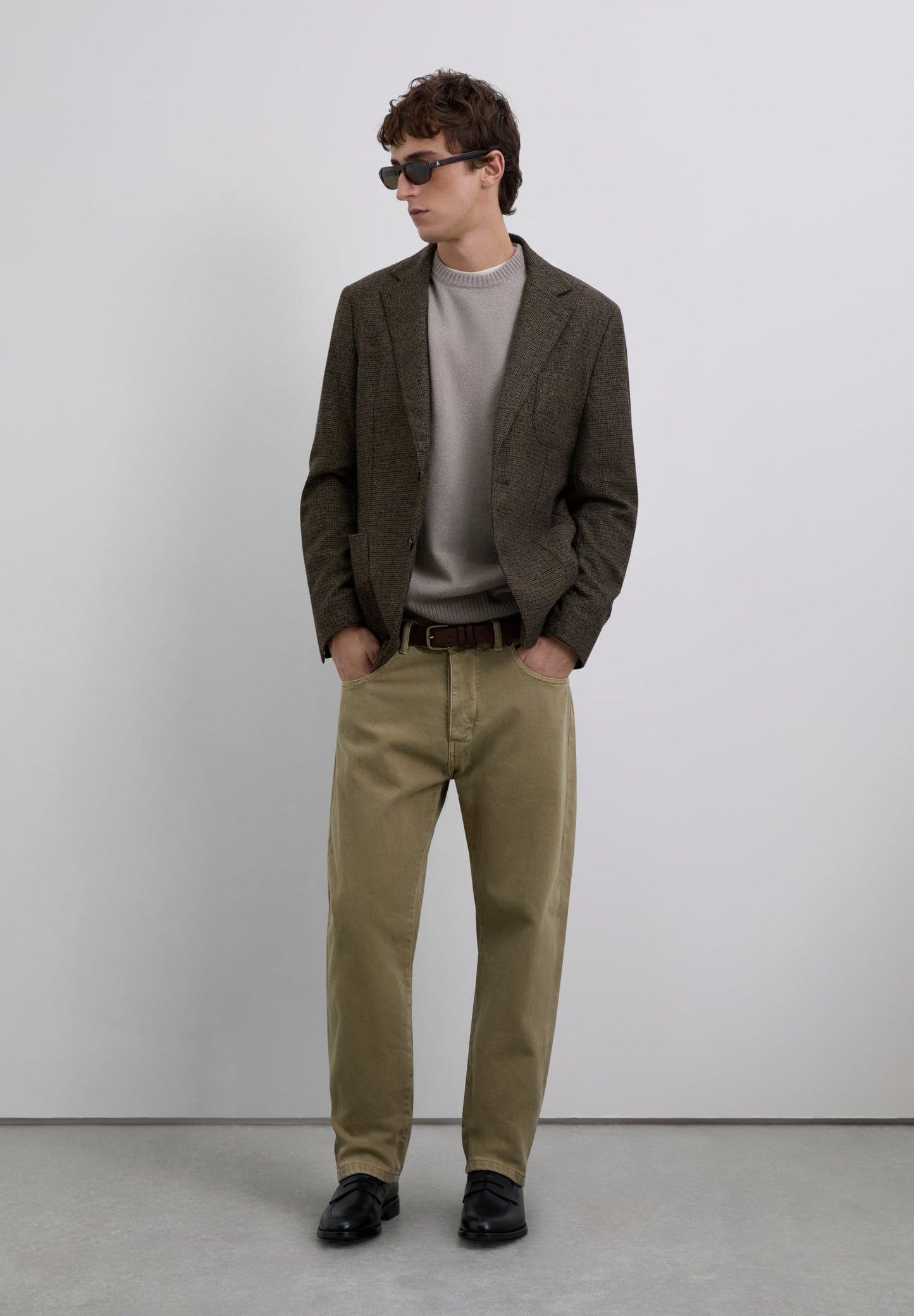 BLAZER XADREZ EM LÃ