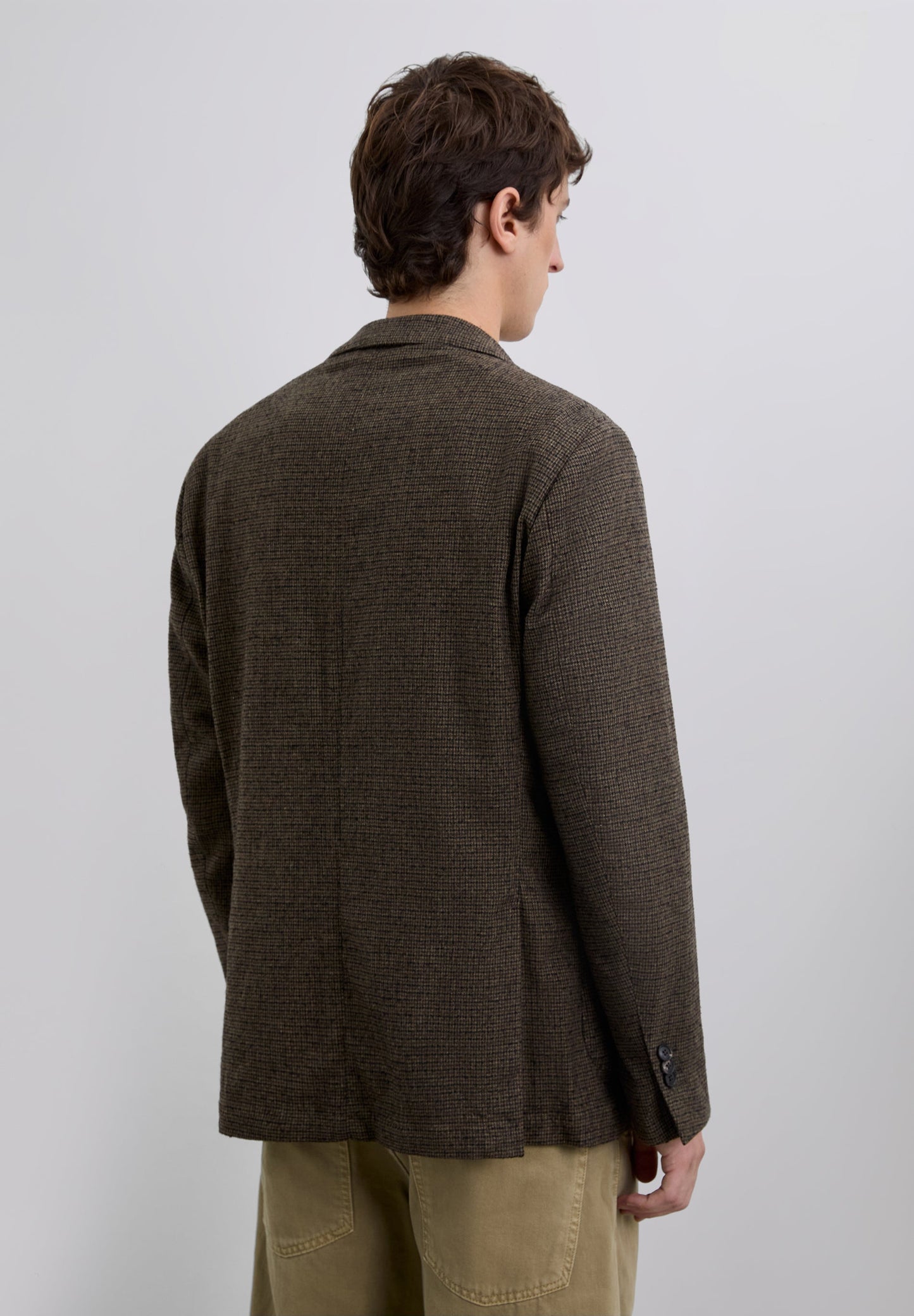 BLAZER XADREZ EM LÃ