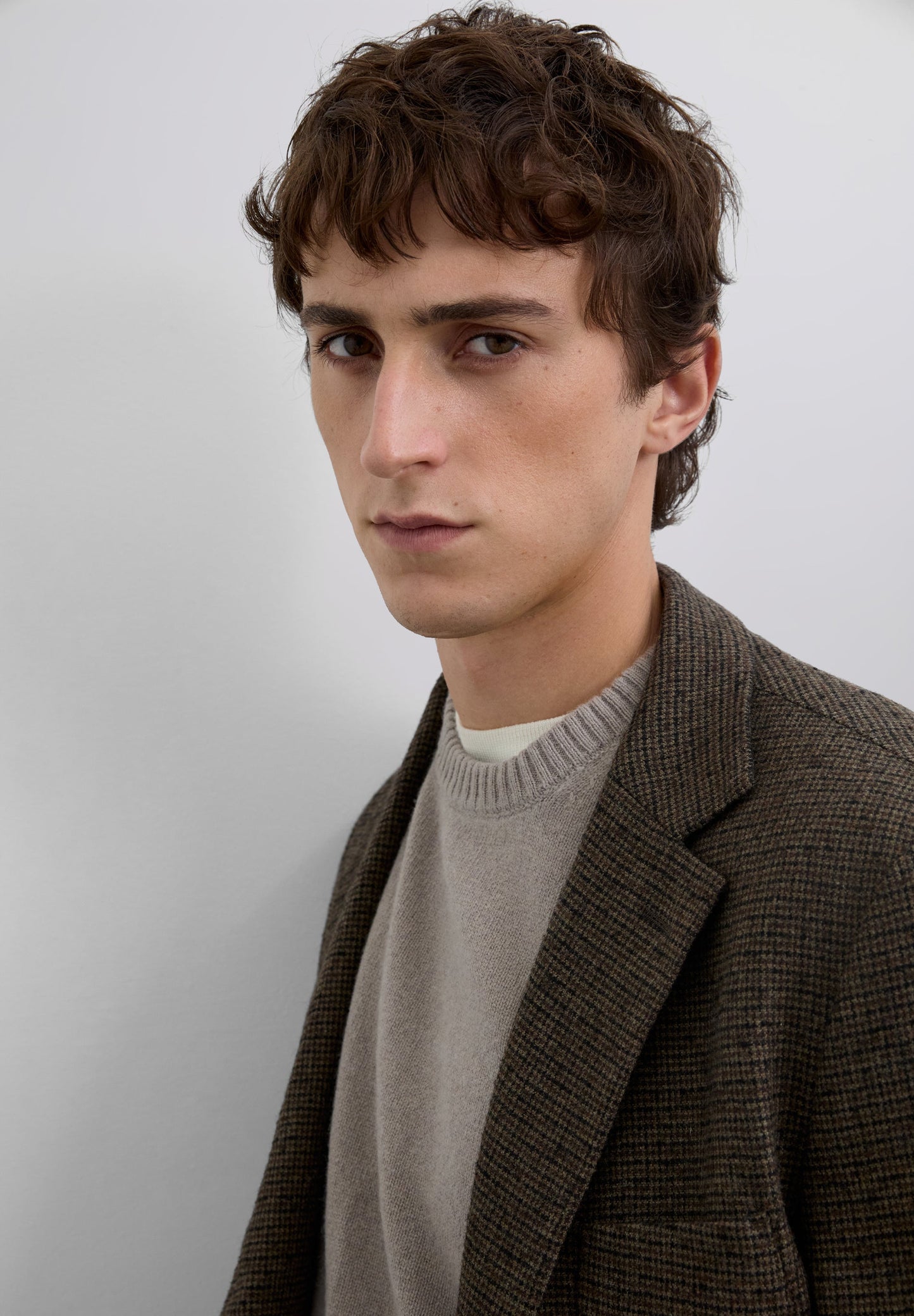 BLAZER XADREZ EM LÃ