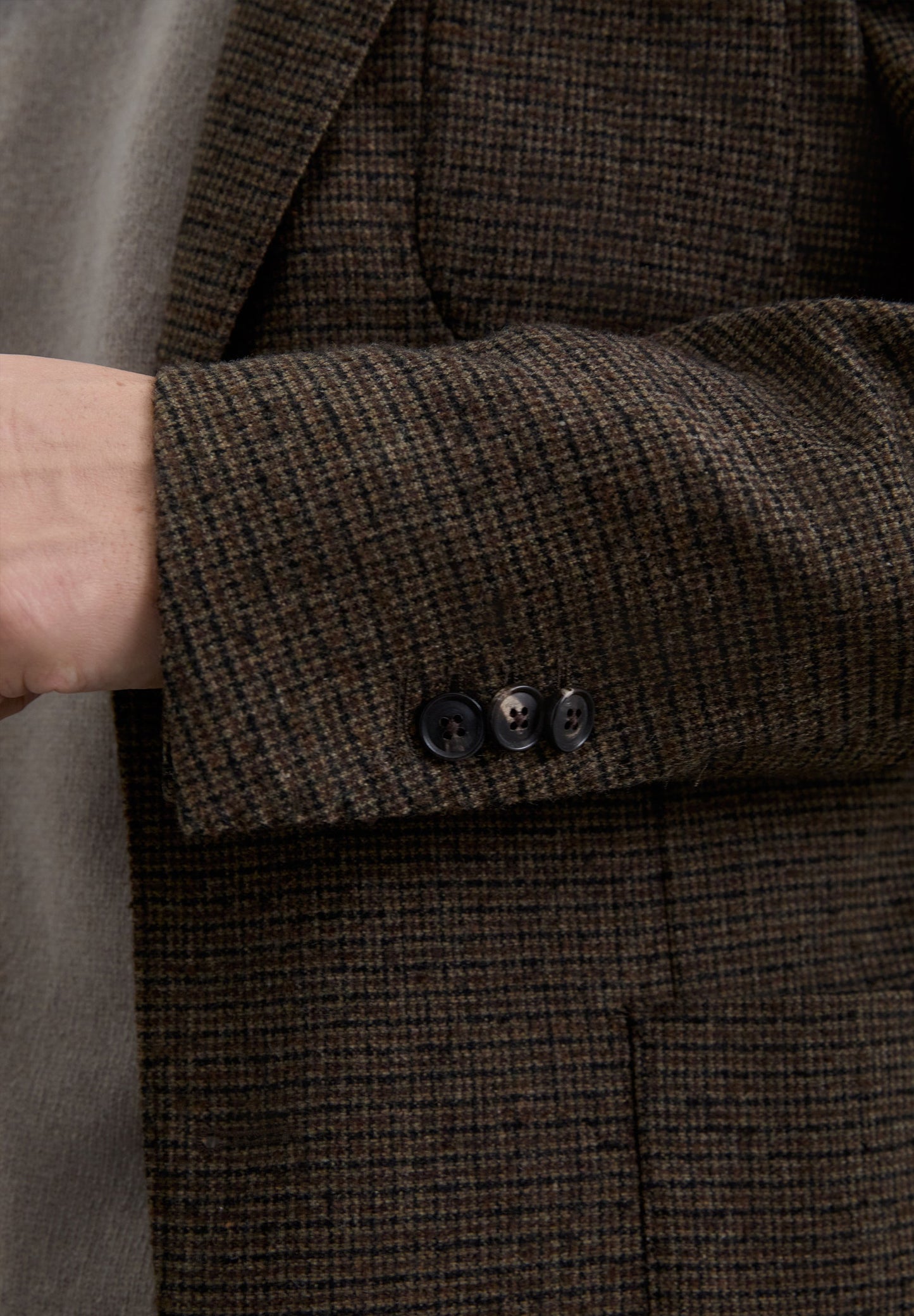 BLAZER XADREZ EM LÃ