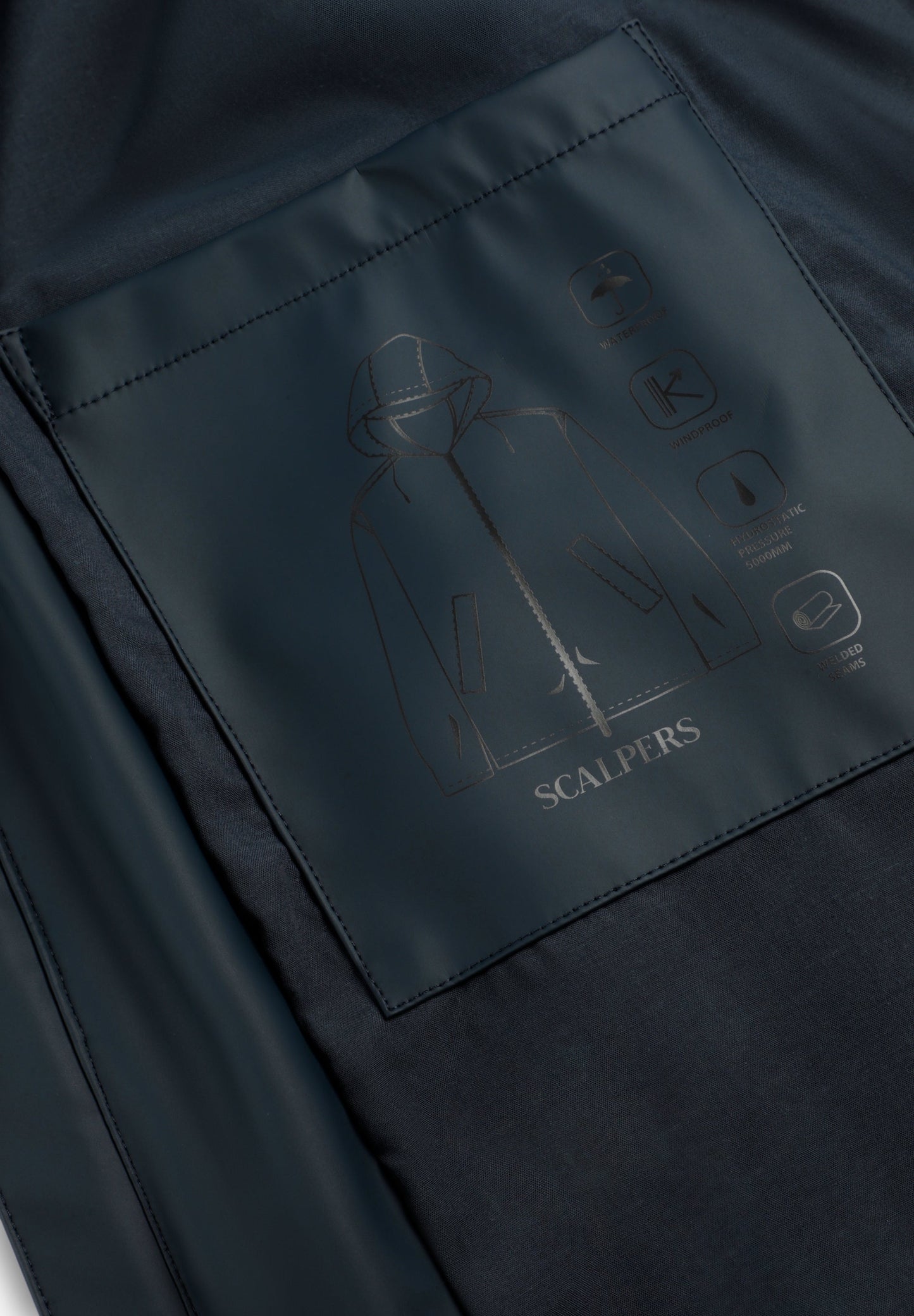 PARKA IMPERMEABLE CON CAPUCHA - Scalpers