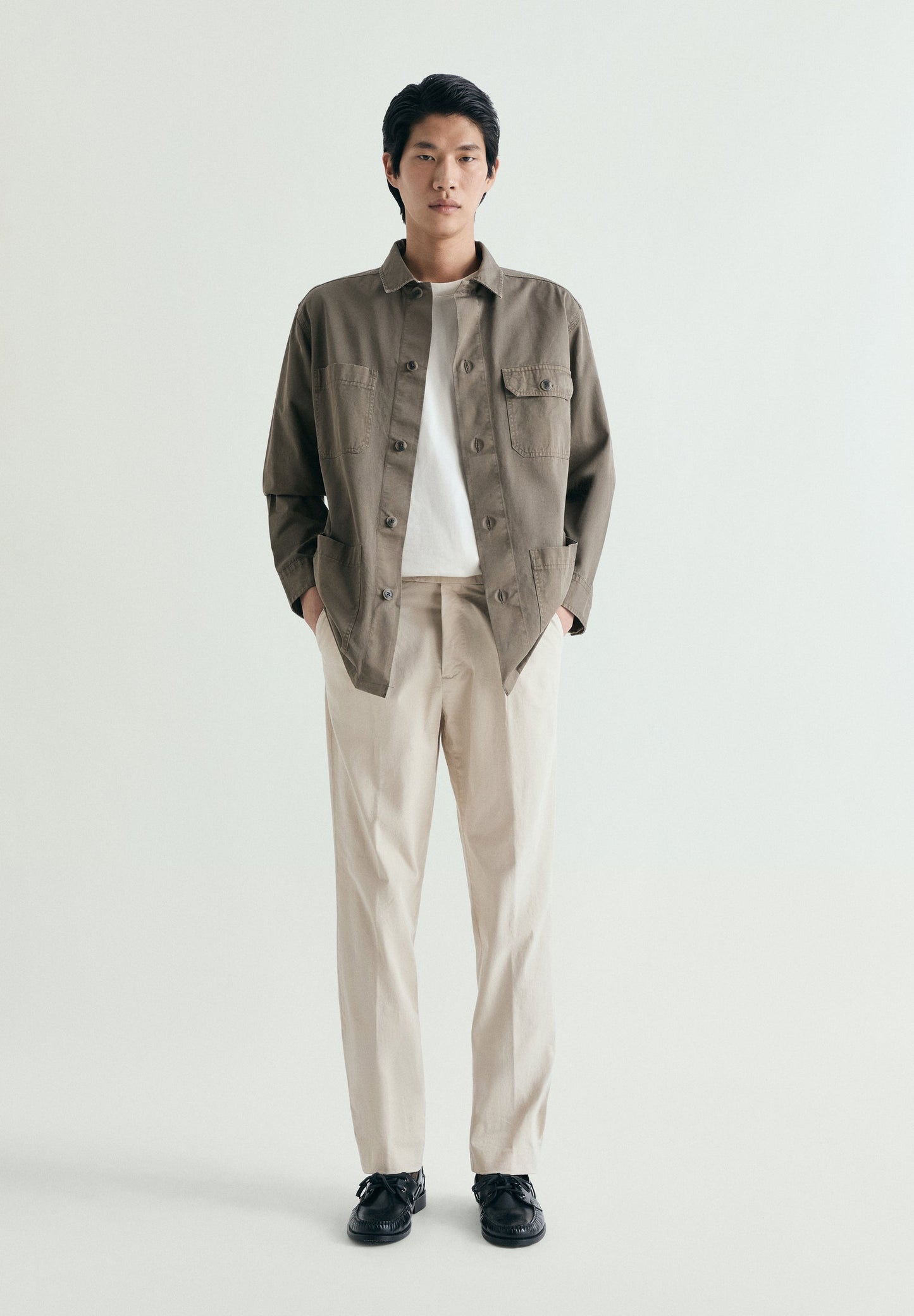 CALÇAS CHINOS PINÇAS