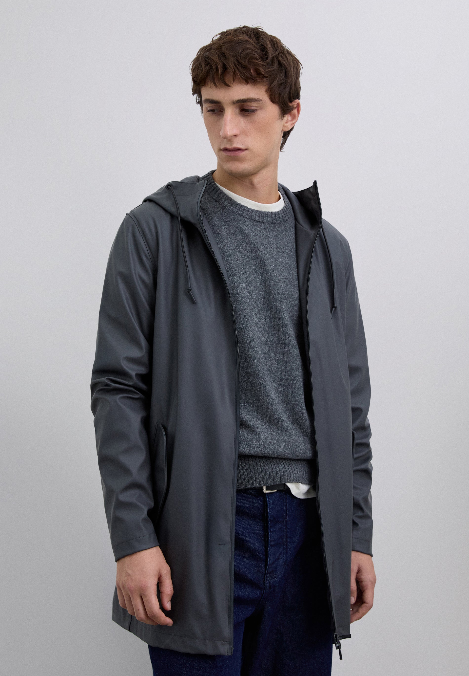 CASACO IMPERMEÁVEL LOGÓTIPO