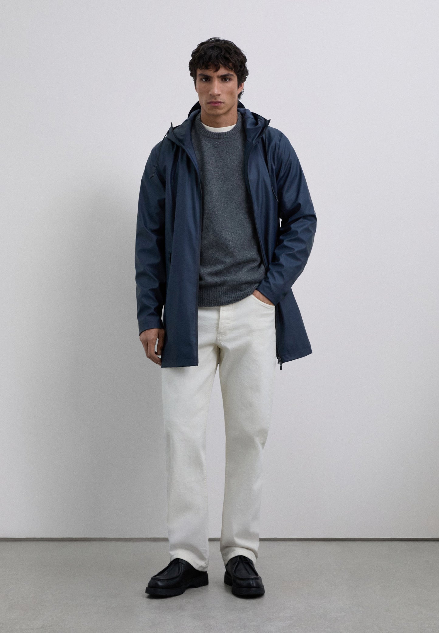 CASACO IMPERMEÁVEL LOGÓTIPO