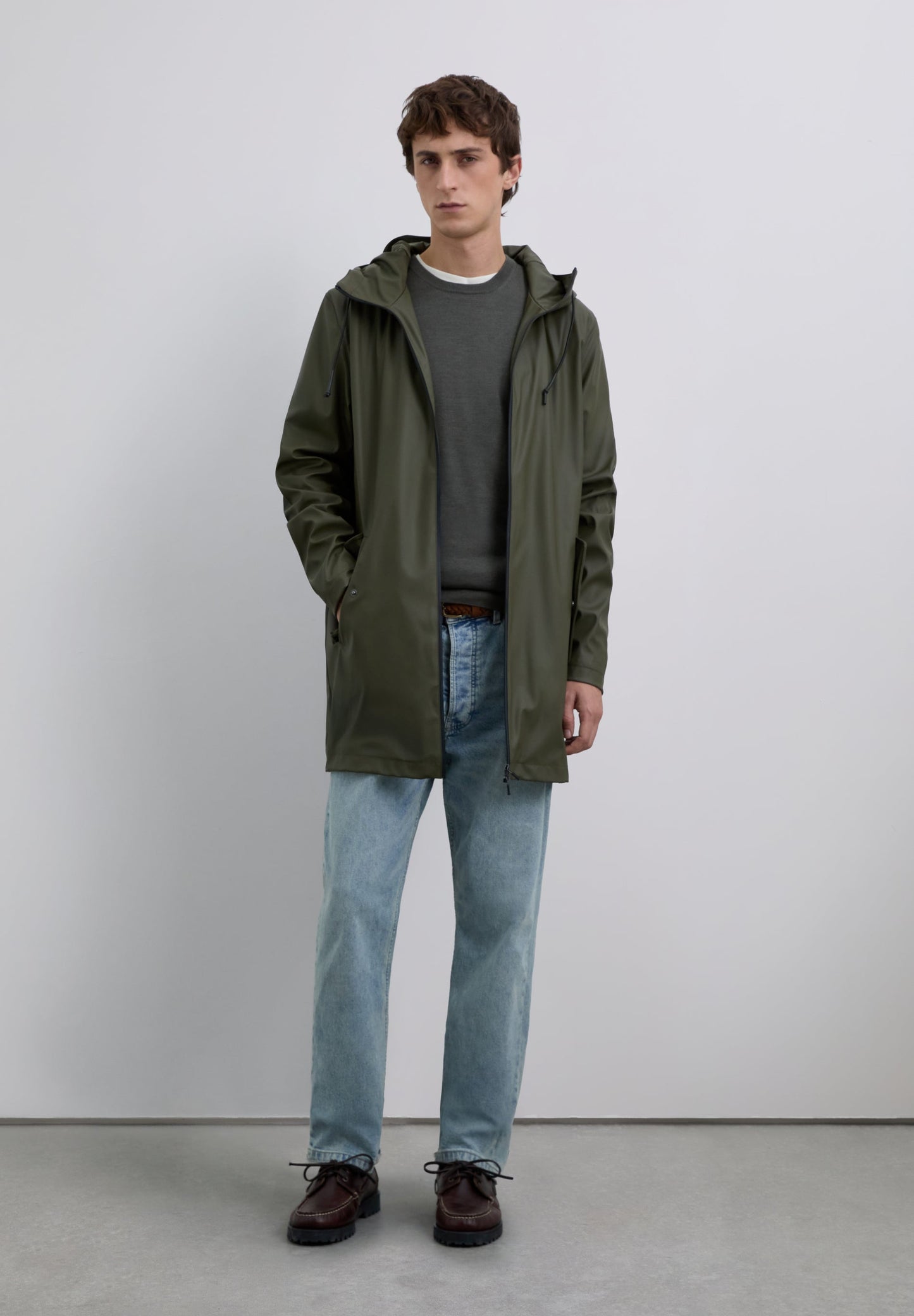 CASACO IMPERMEÁVEL LOGÓTIPO