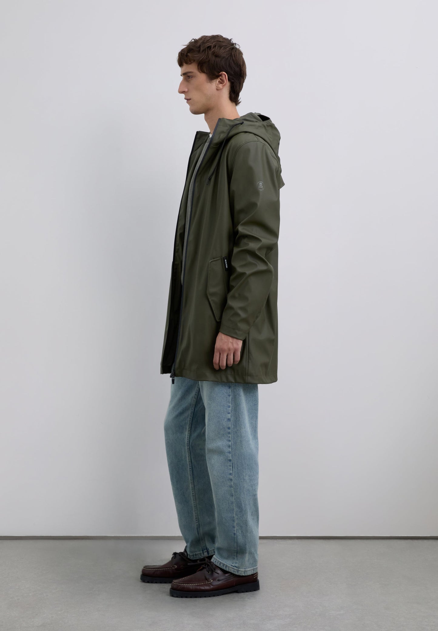 CASACO IMPERMEÁVEL LOGÓTIPO