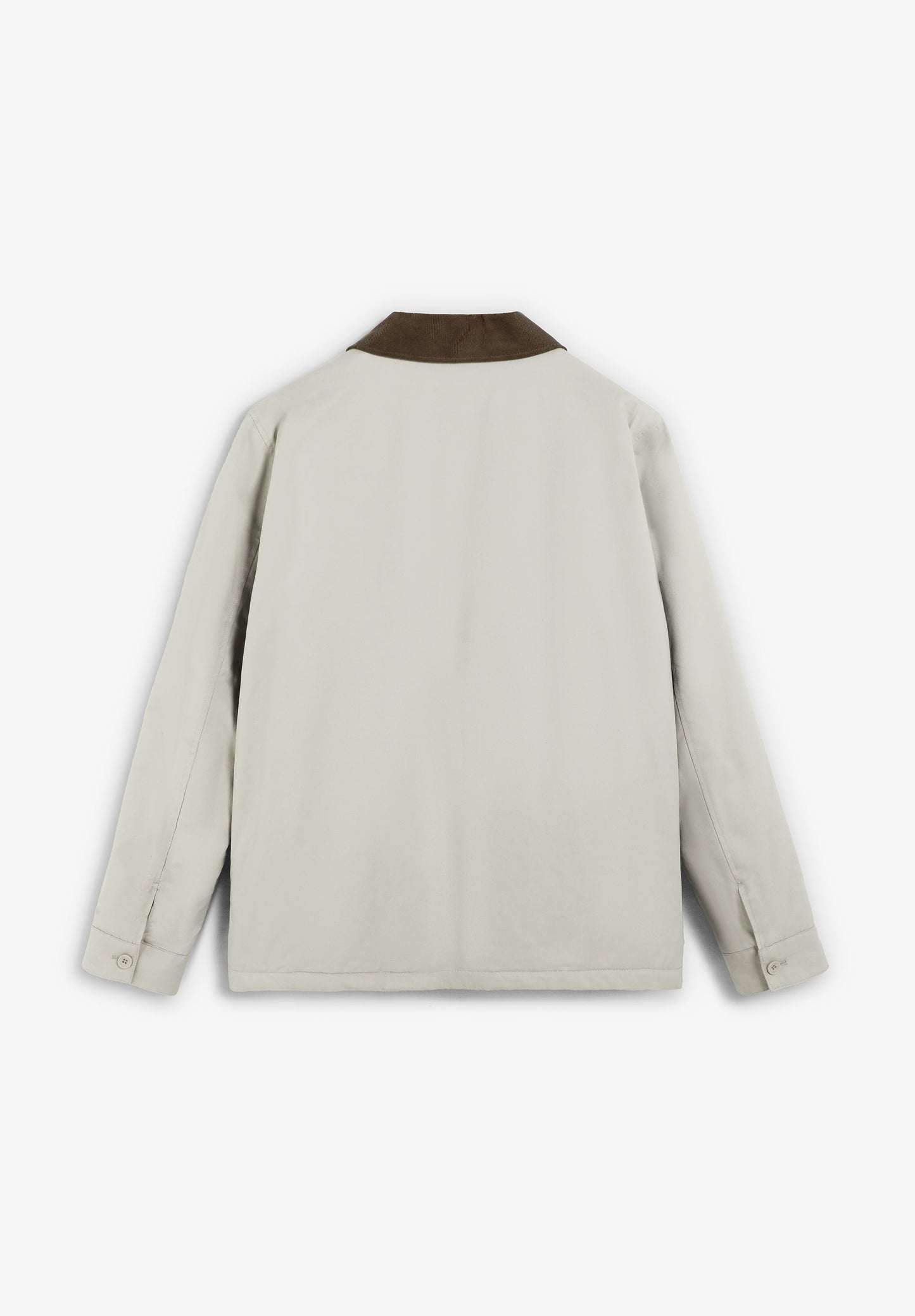 CARDIGAN COM GOLA DE BOMBAZINA A CONTRASTAR