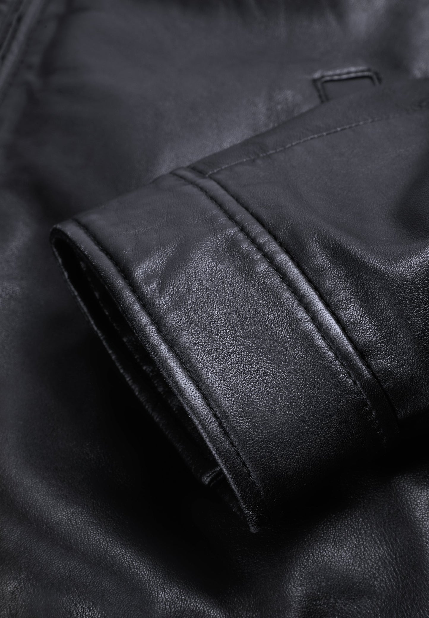 CARDIGAN DE PELE COM GOLA DE CAMISA