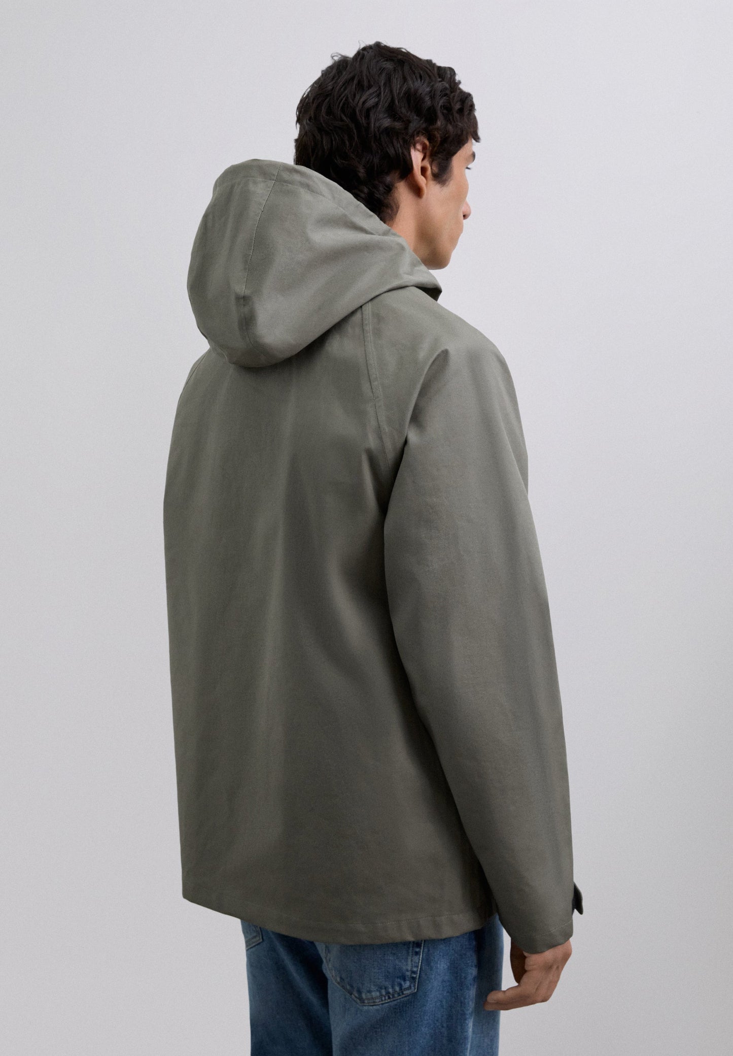 CARDIGAN IMPERMEÁVEL COM LOGÓTIPO