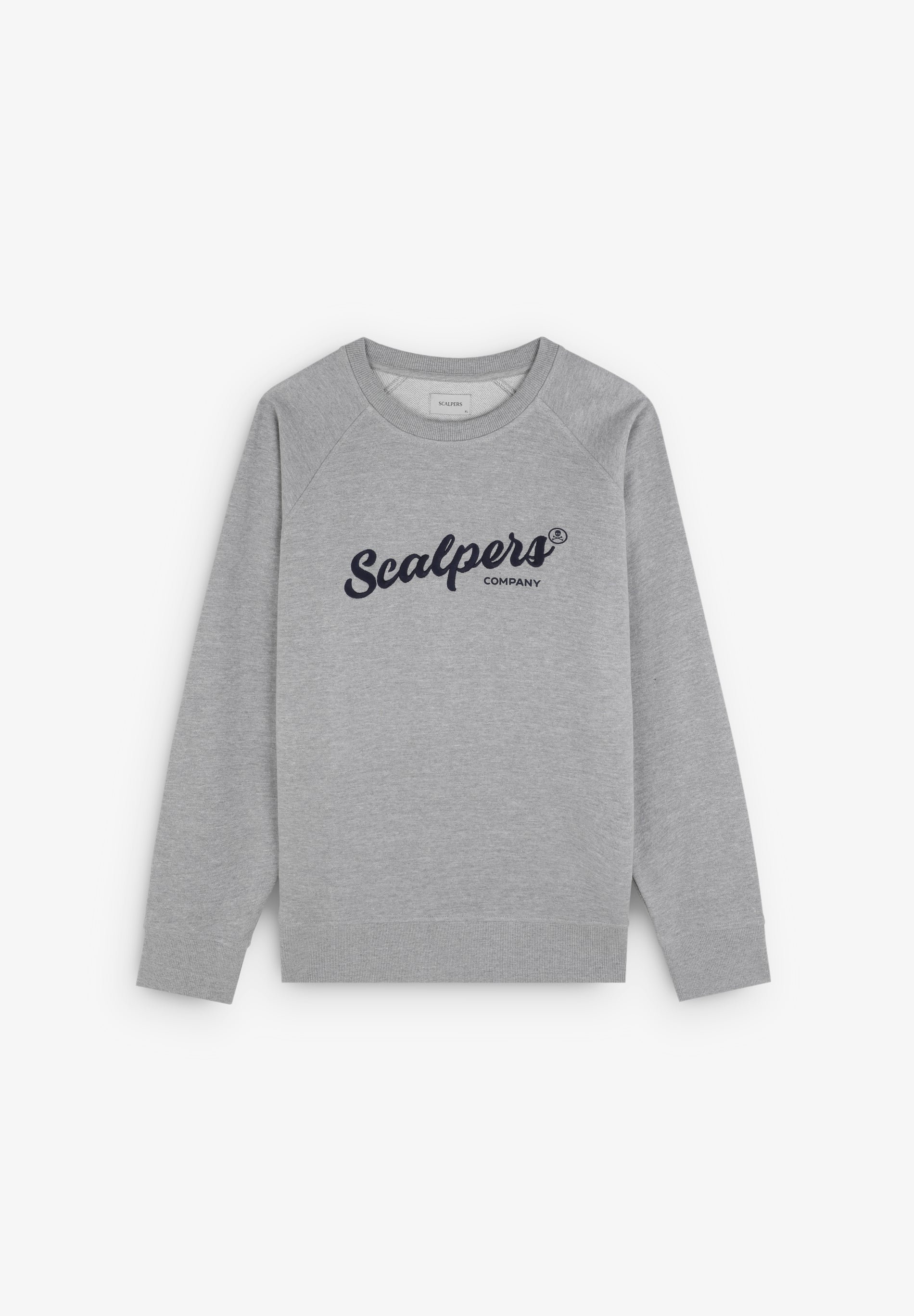 SWEATSHIRT RAGLÃ C/ LOGÓTIPO BORDADO