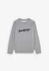 SWEATSHIRT RAGLÃ C/ LOGÓTIPO BORDADO