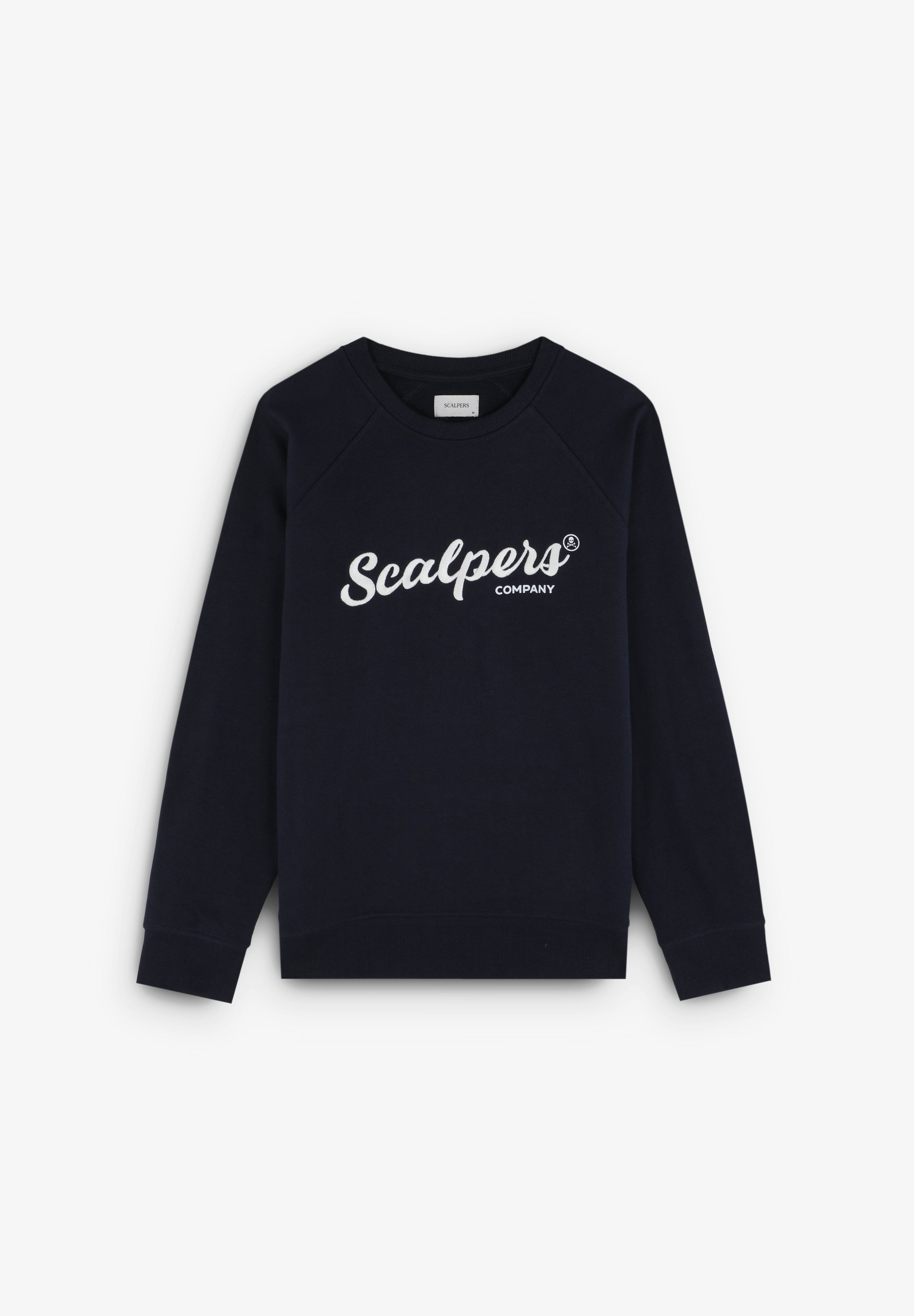 SWEATSHIRT RAGLÃ C/ LOGÓTIPO BORDADO