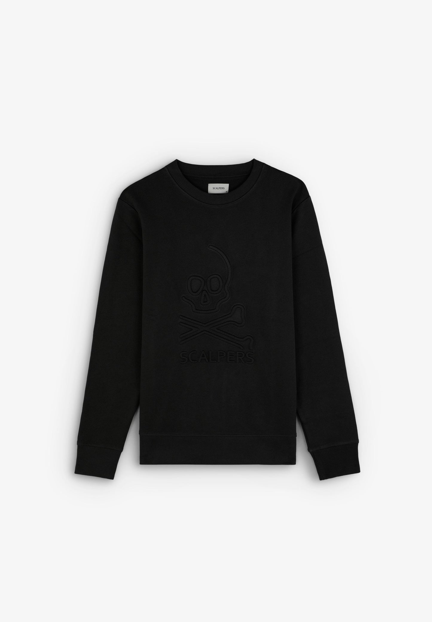 SWEATSHIRT COM LOGÓTIPO EM RELEVO