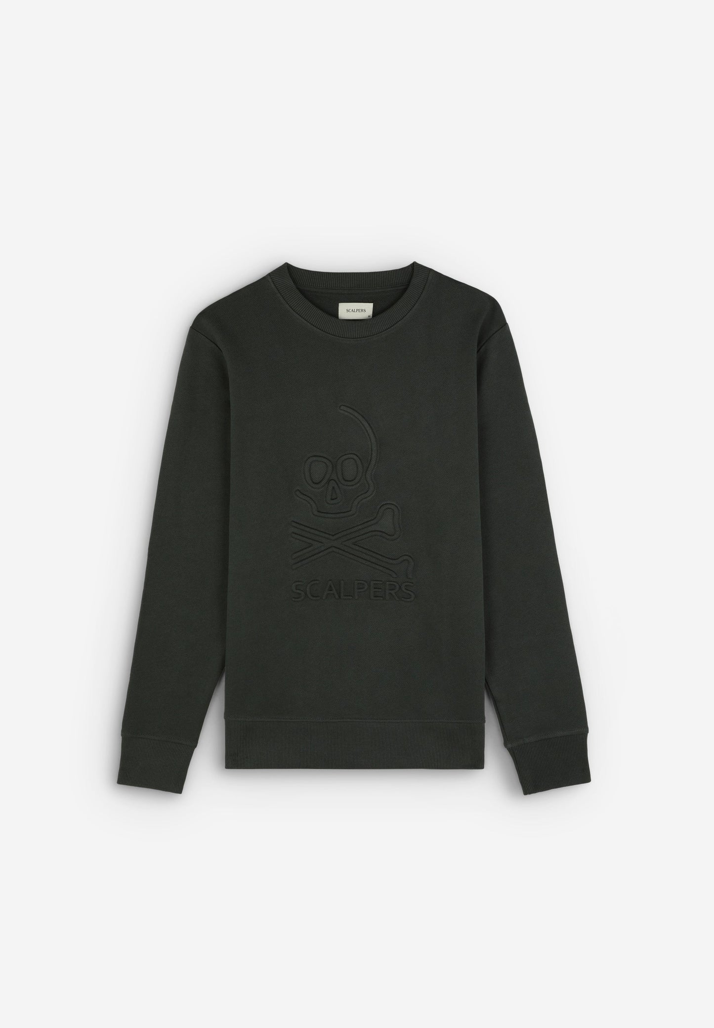 SWEATSHIRT COM LOGÓTIPO EM RELEVO