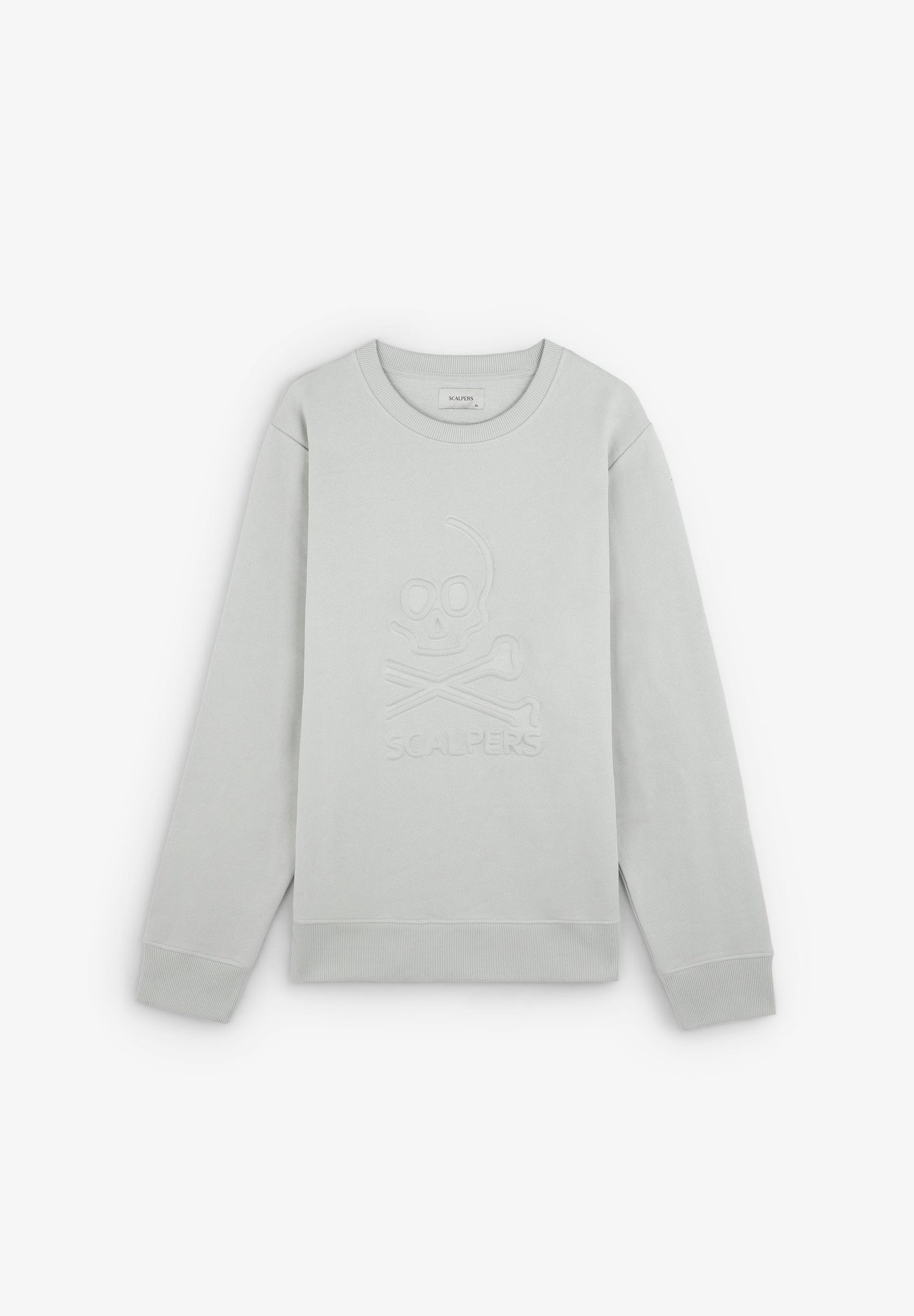 SWEATSHIRT COM LOGÓTIPO EM RELEVO