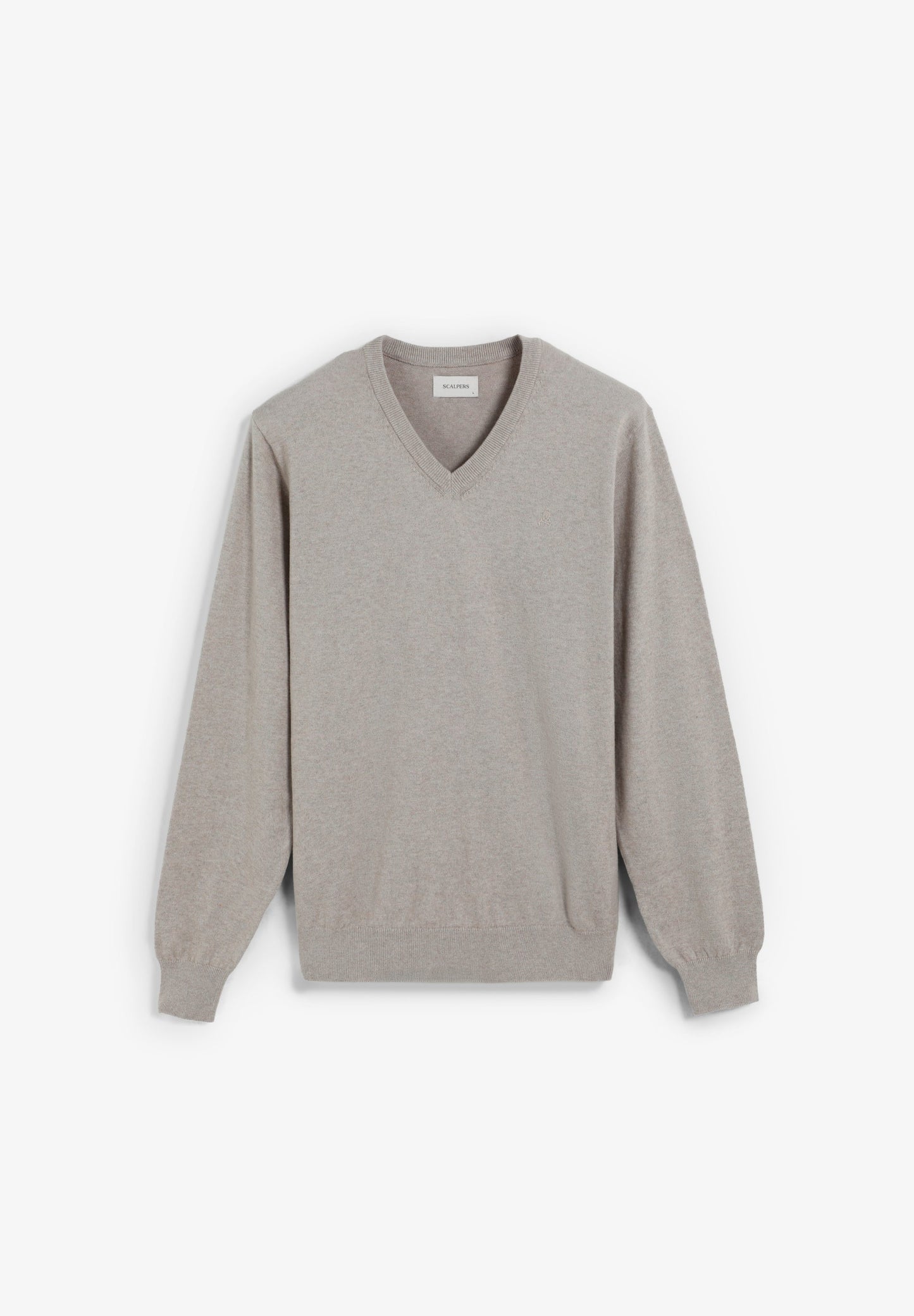 CAMISOLA EM BICO COM LOGÓTIPO