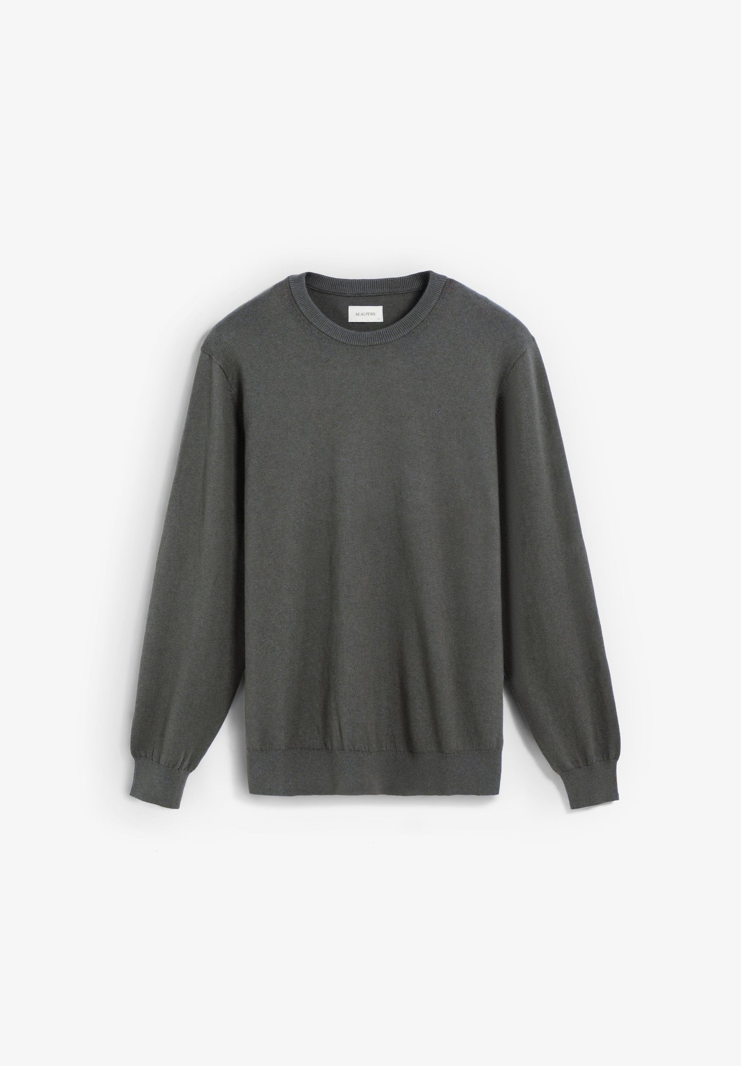 SWEATER DE LÃ COM SKULL BORDADA