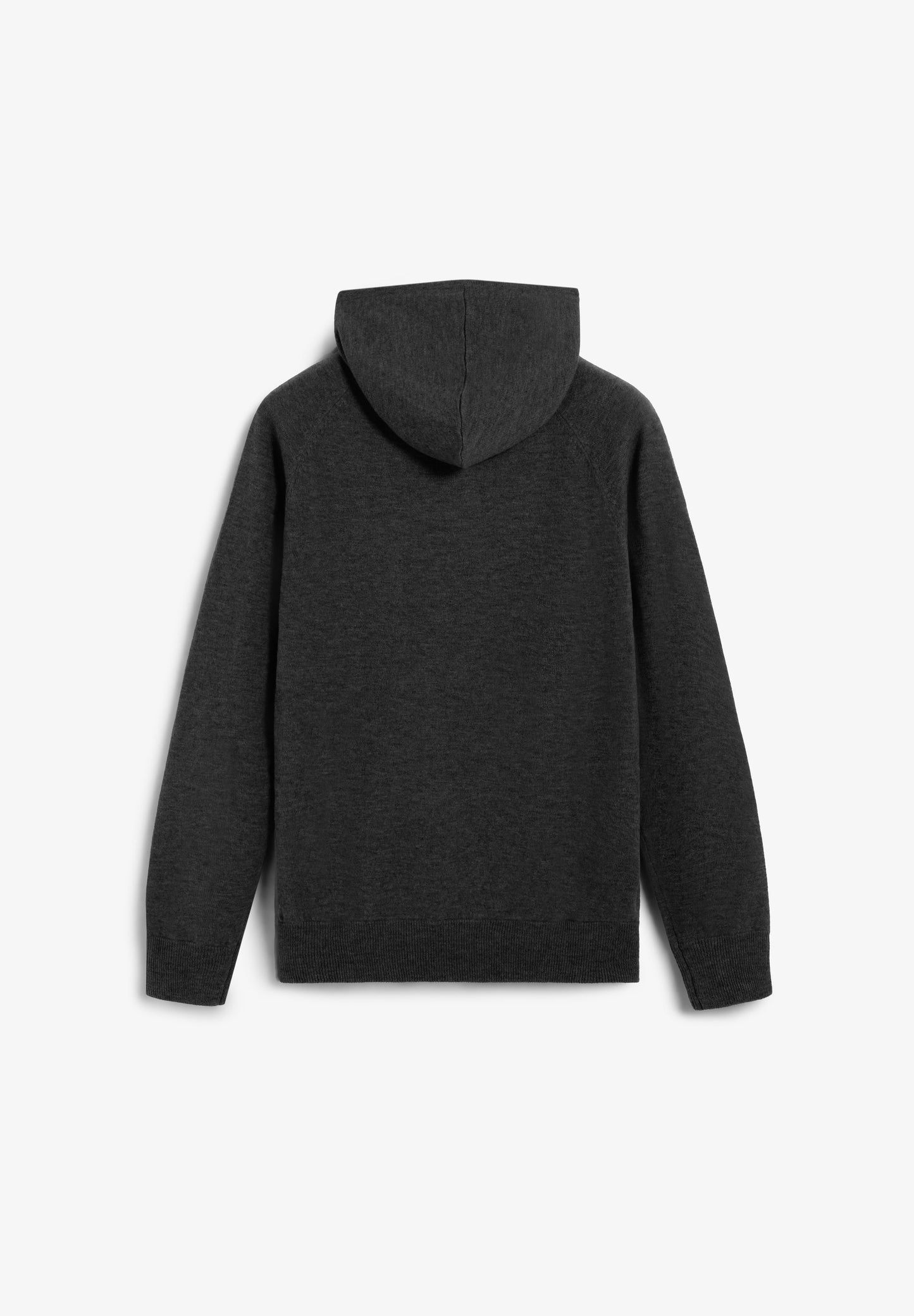SWEATER DE LÃ COM CAPUZ AJUSTÁVEL